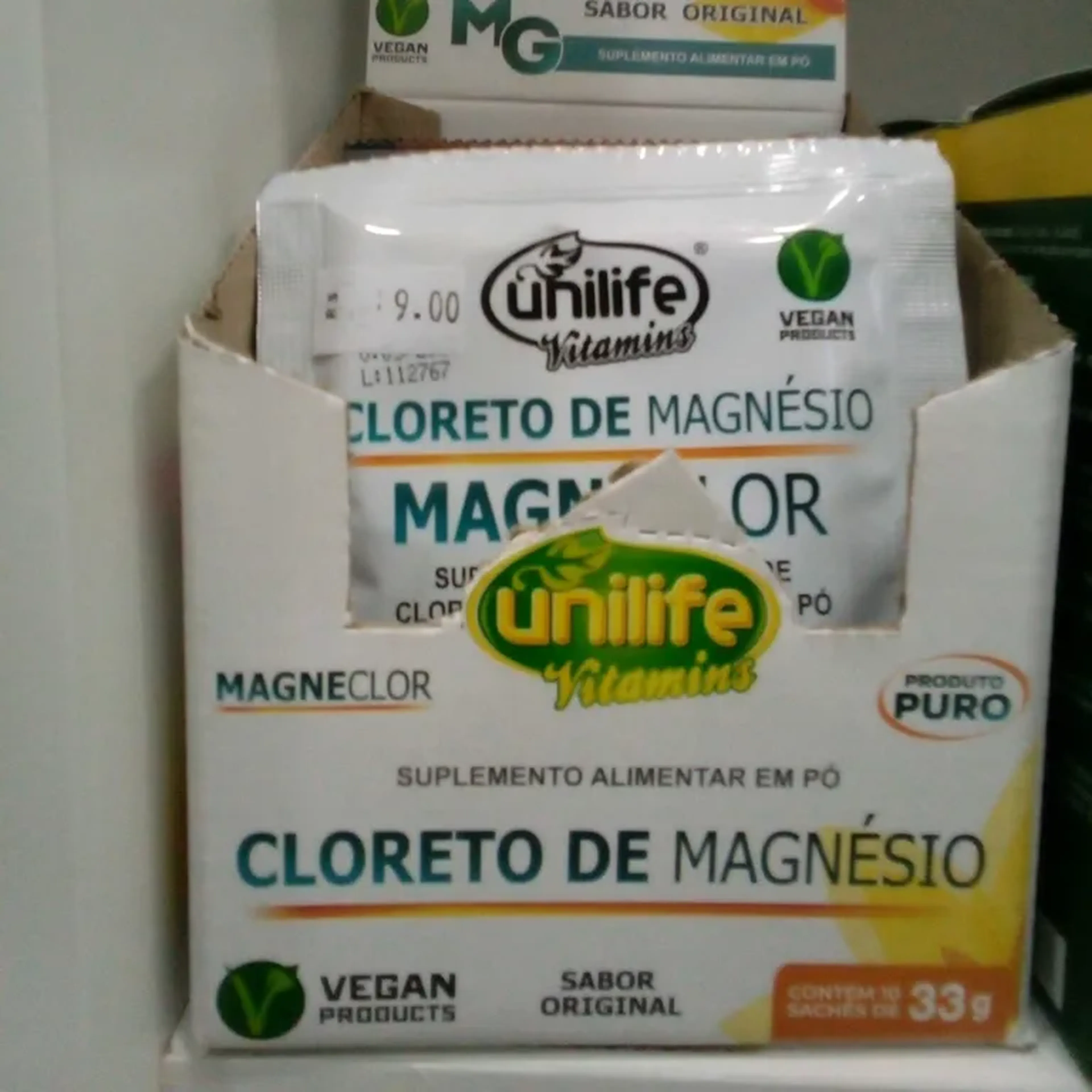 CLORETO DE MAGNÉSIO - sachê 33G - UNIDADE imagem