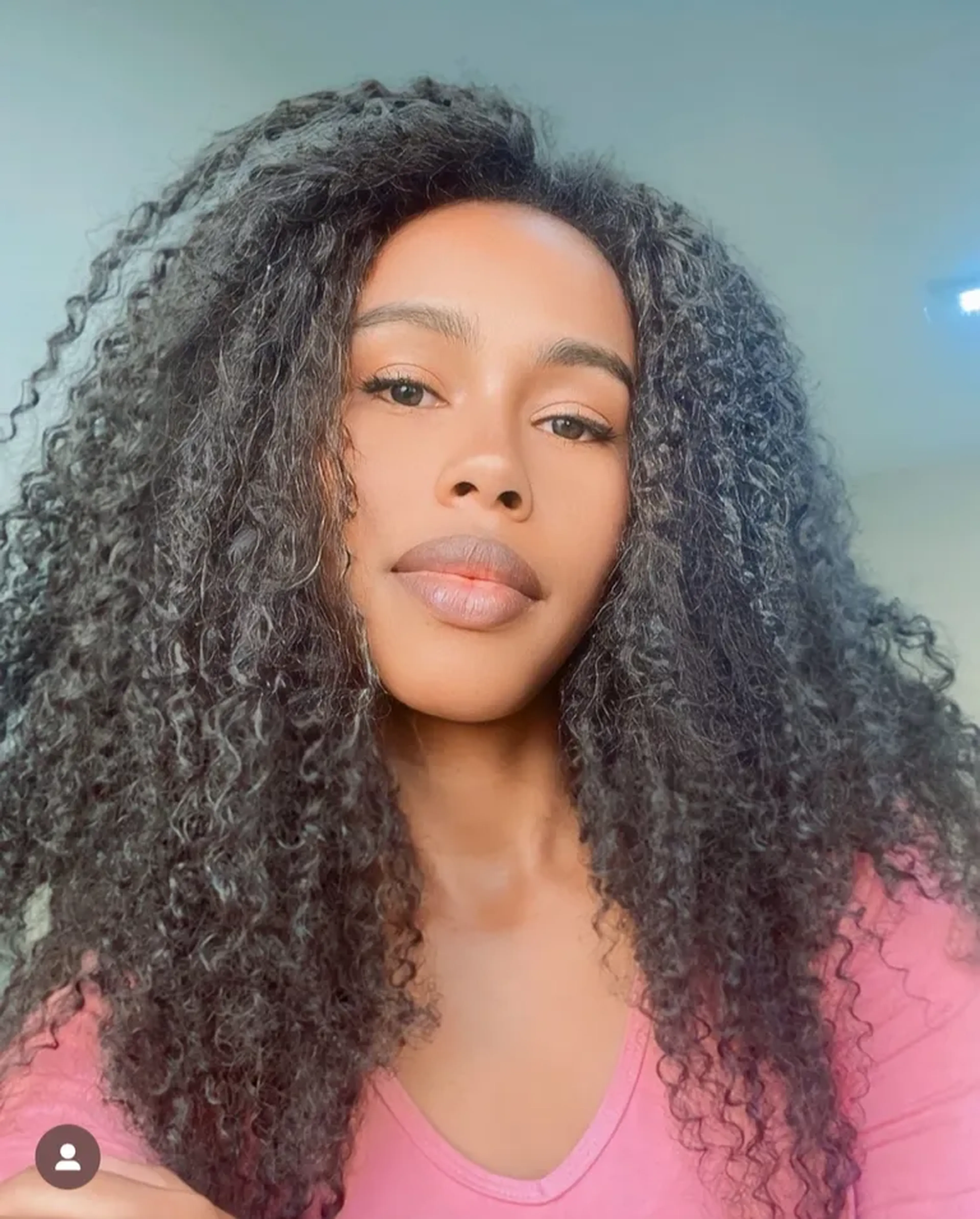 Crespo castanho escuro 50cm em camadas- 250gramas imagem