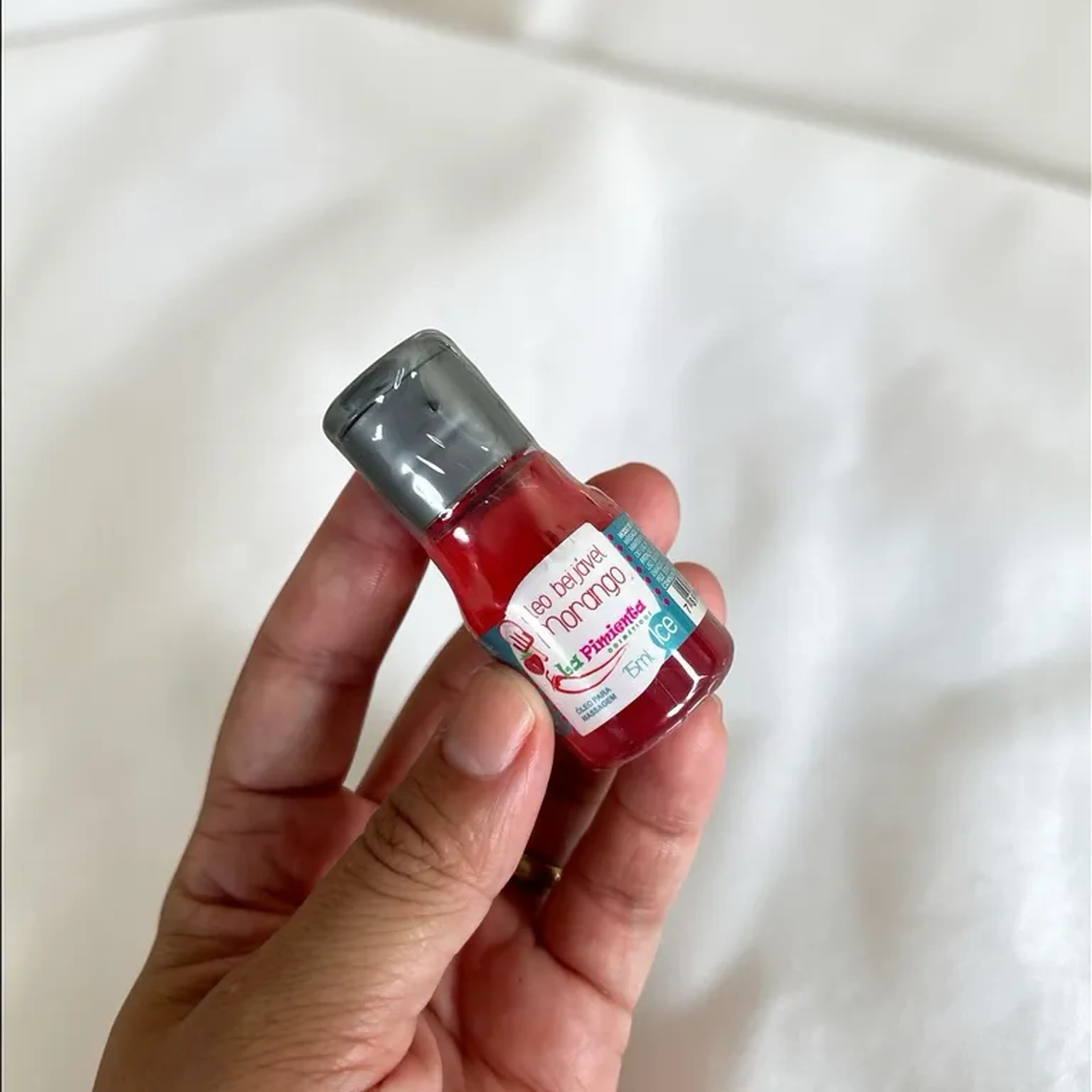 Óleo Lubrificante Beijável Morango Ice imagem