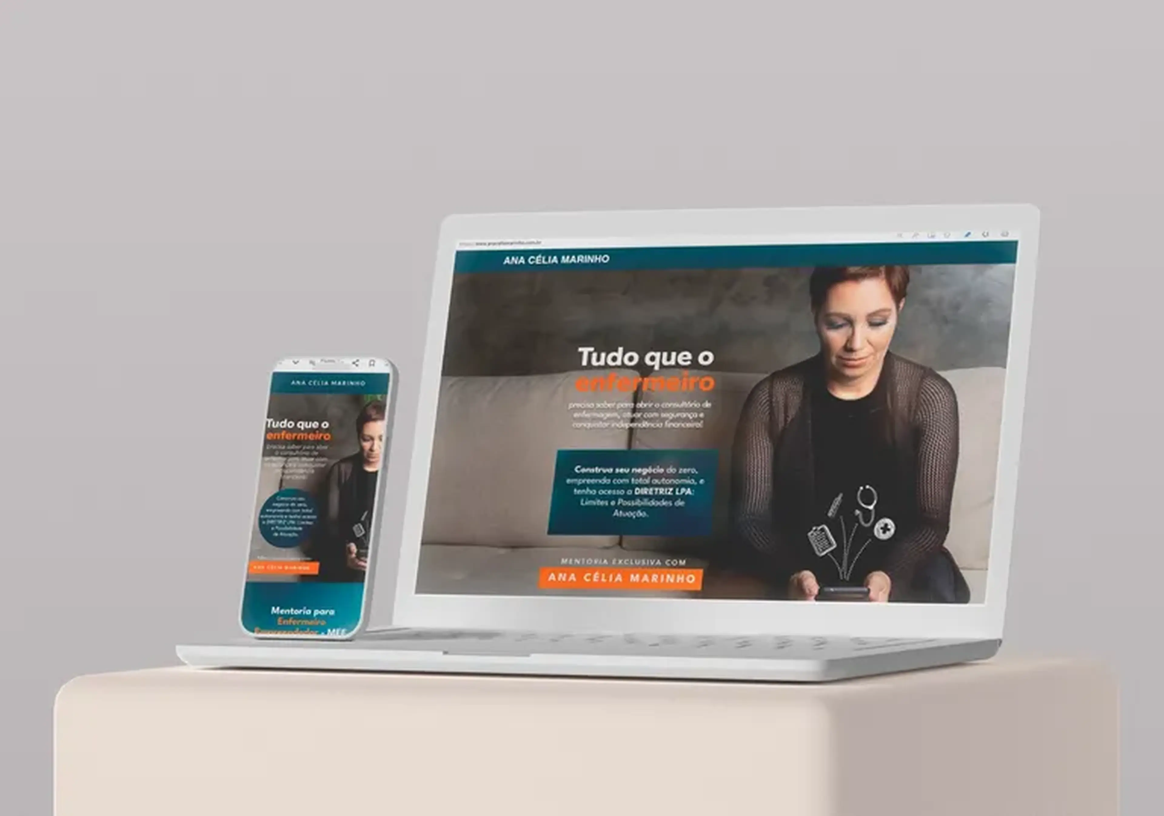 Landing Page + Conta e Hospedagem Hotmart imagem