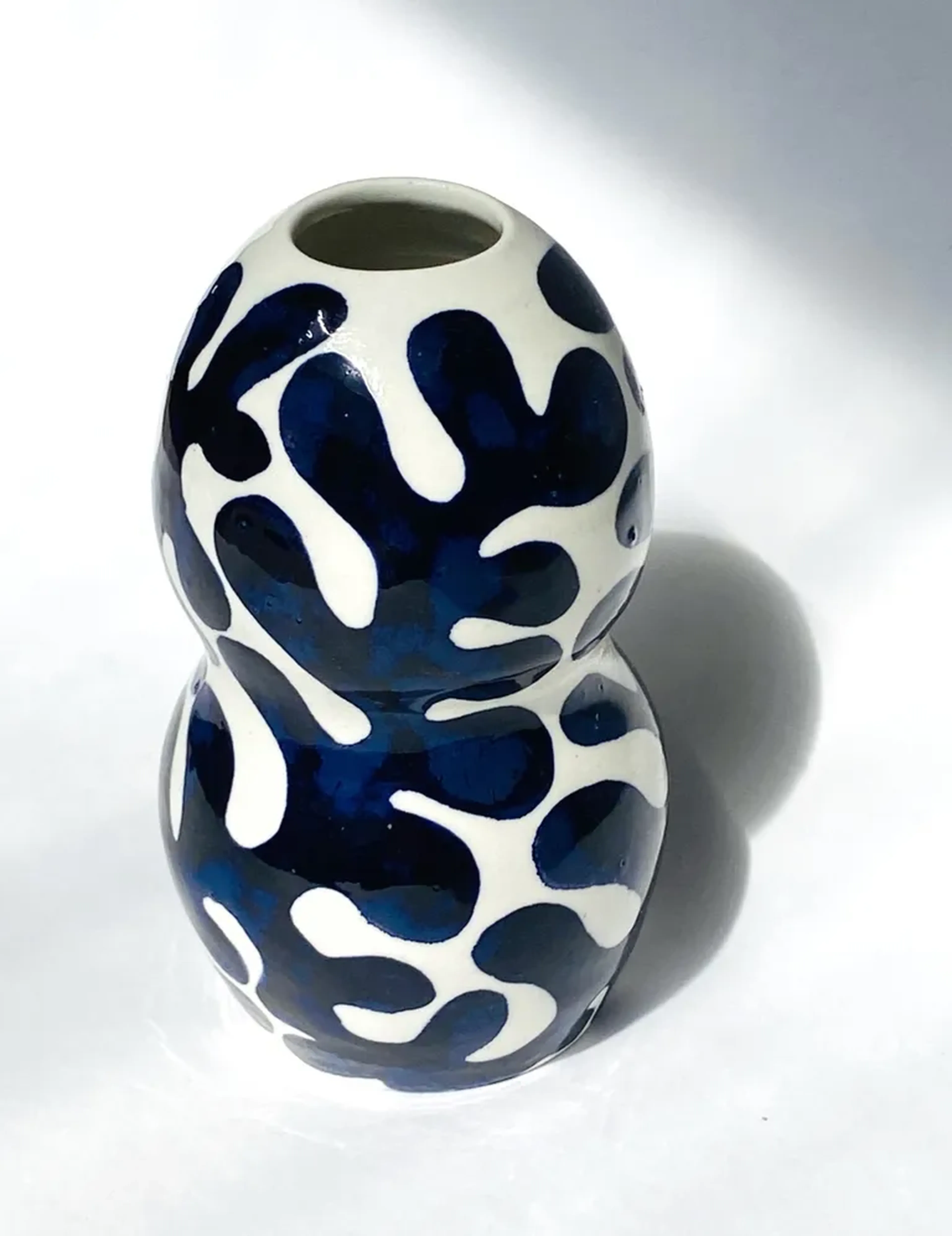 Vaso Algas Azuis P imagem