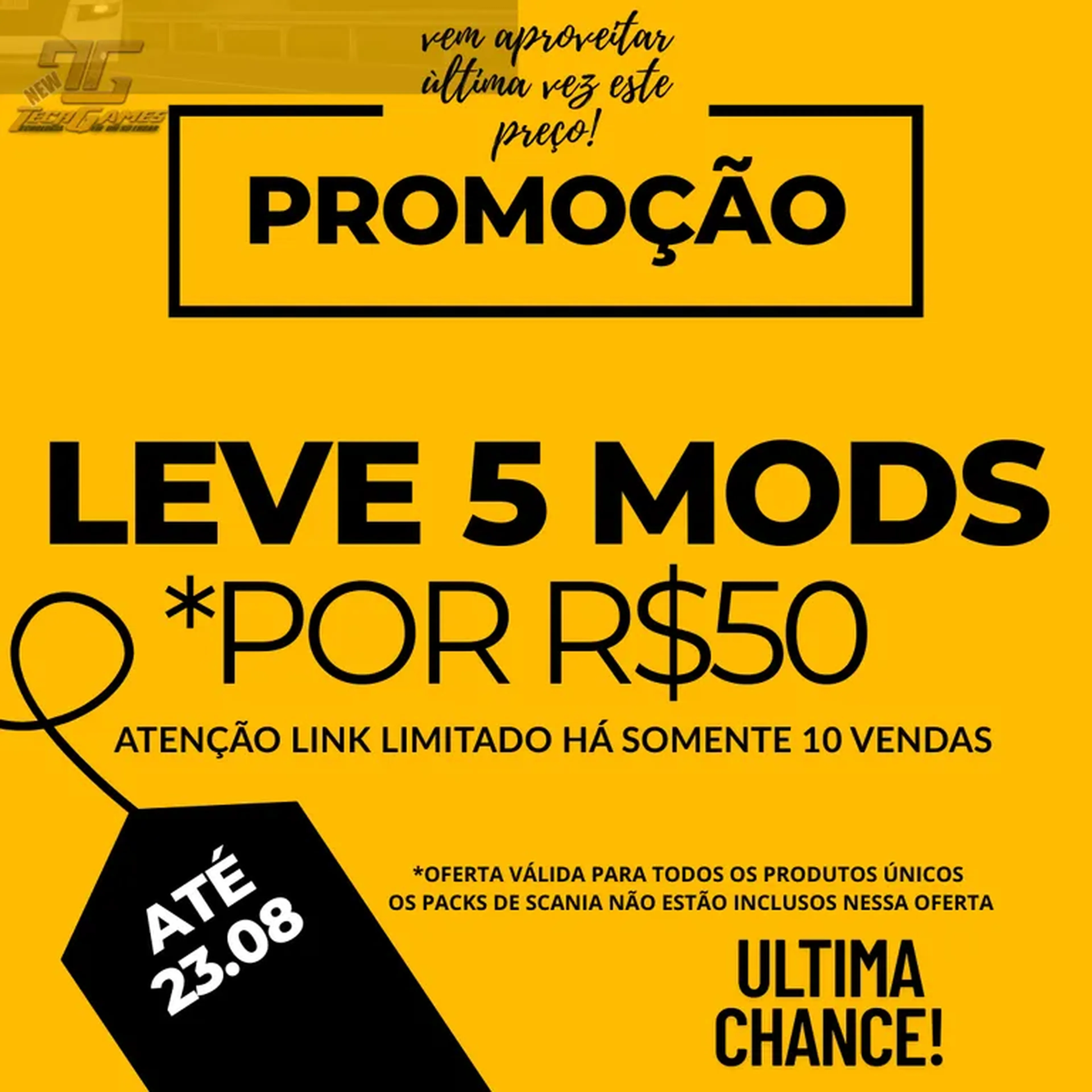 pack 5 mods ultima chance! imagem