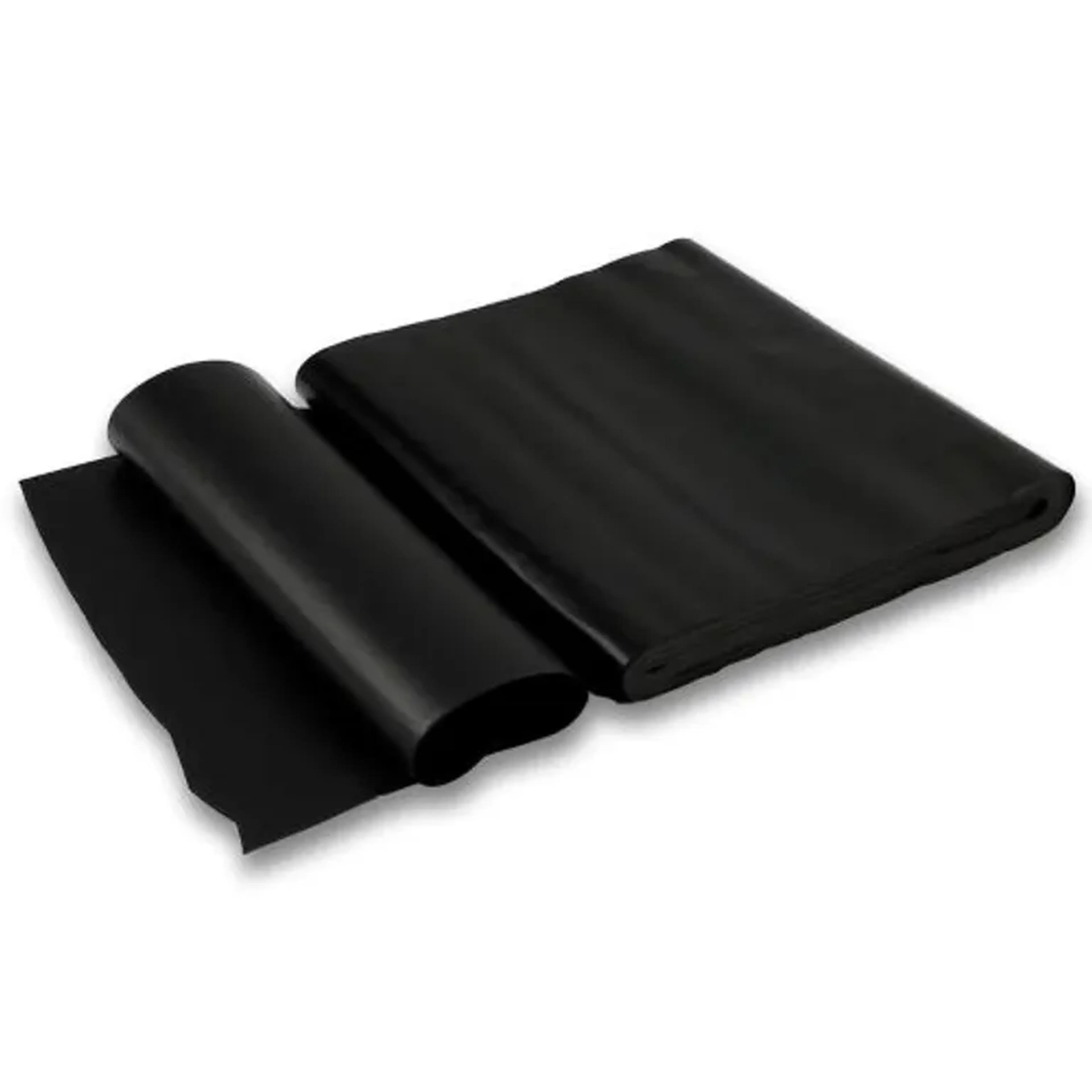 Fita Pvc Sem Adesivo 100x10m Preta imagem