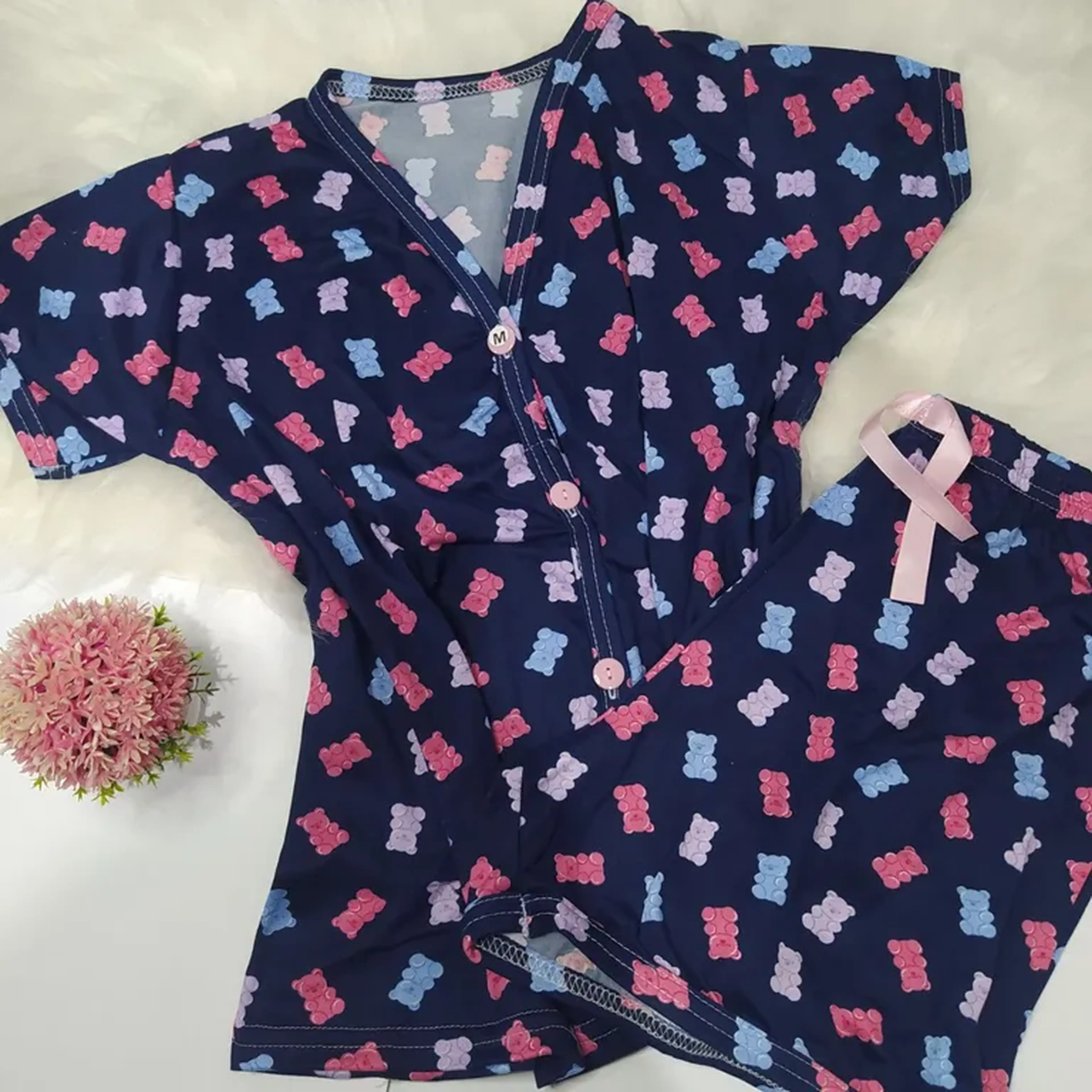 Pijama Suede tamanho M imagem