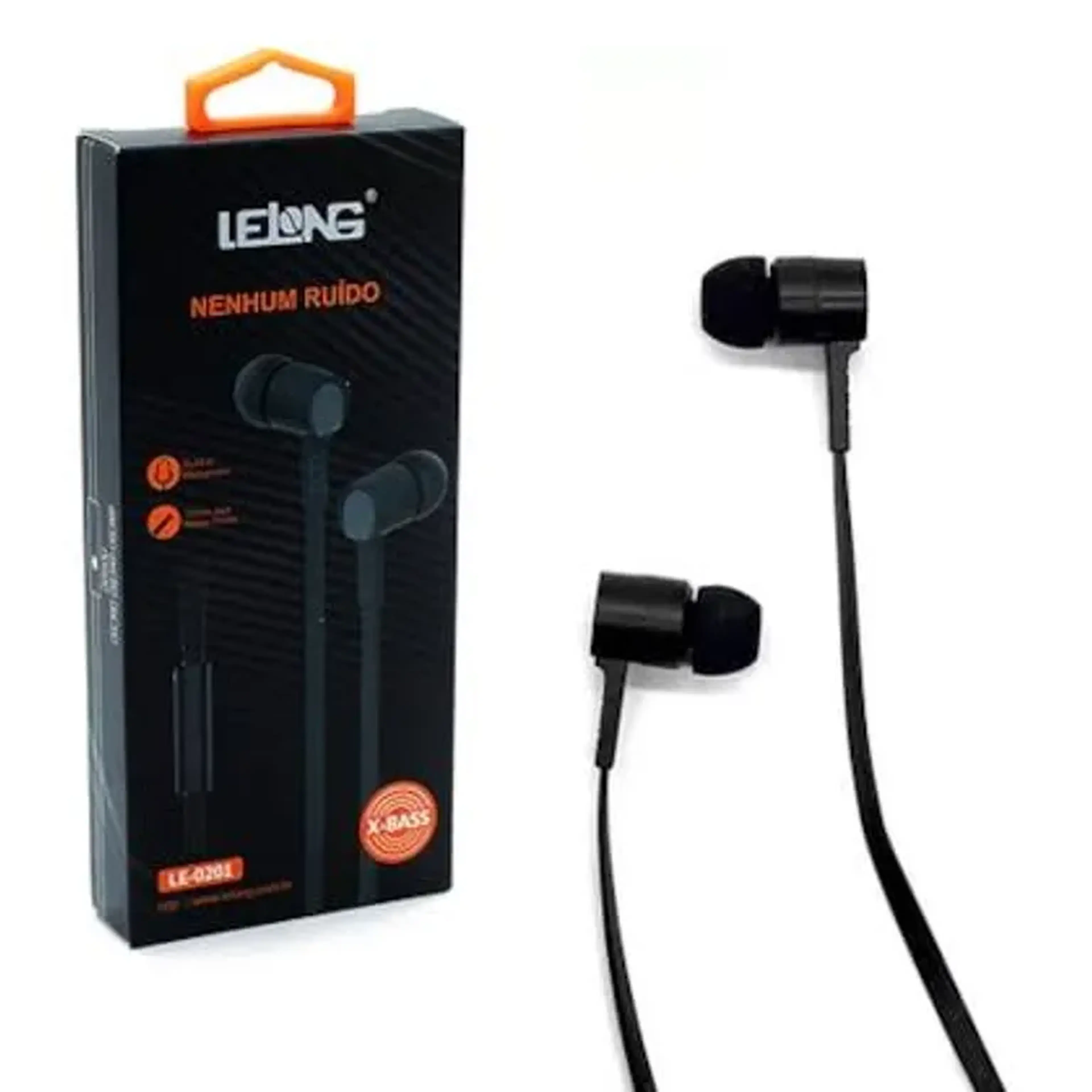 Fone de ouvido Anti-ruído com Microfone LeLong LE-0201 imagem