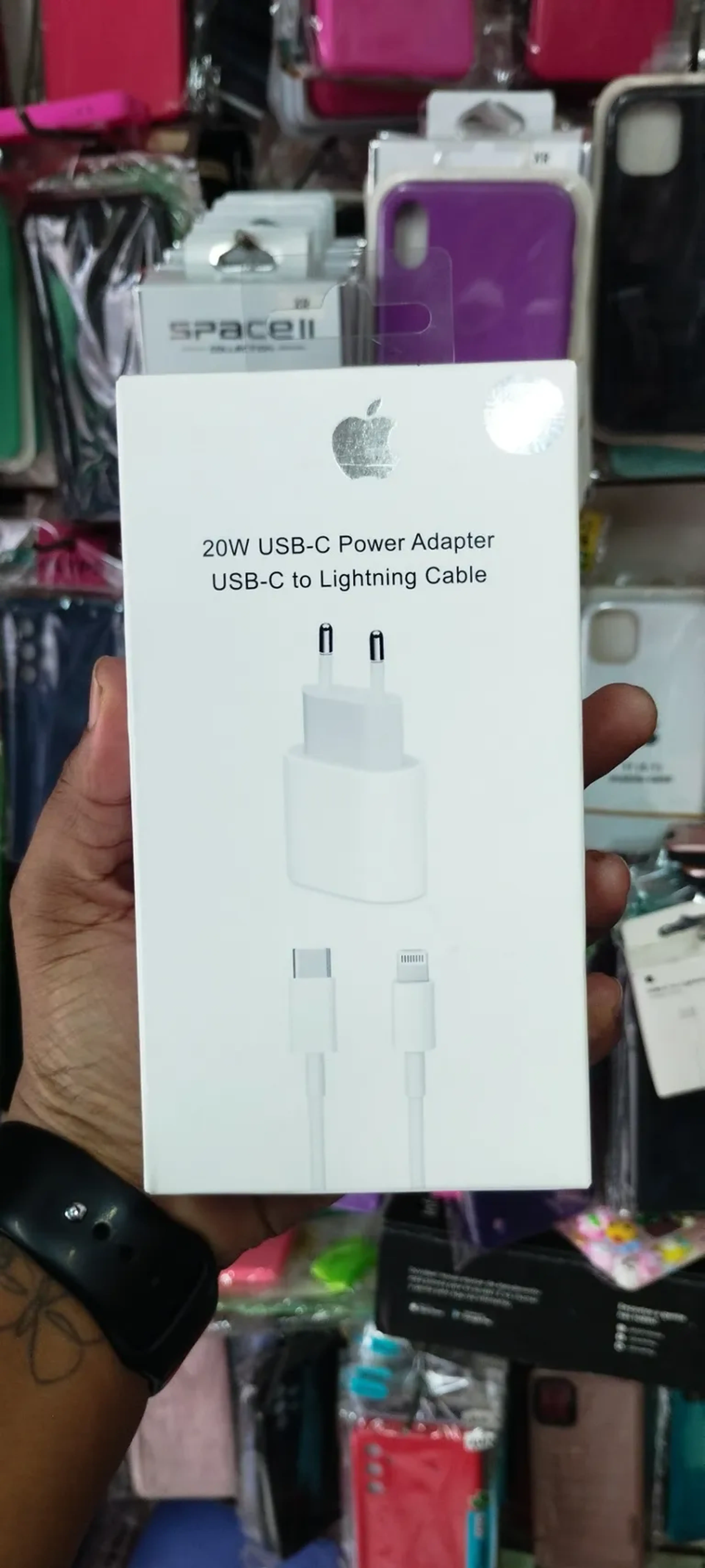 Carregador USB C + Lighthing iPhone Turbo imagem