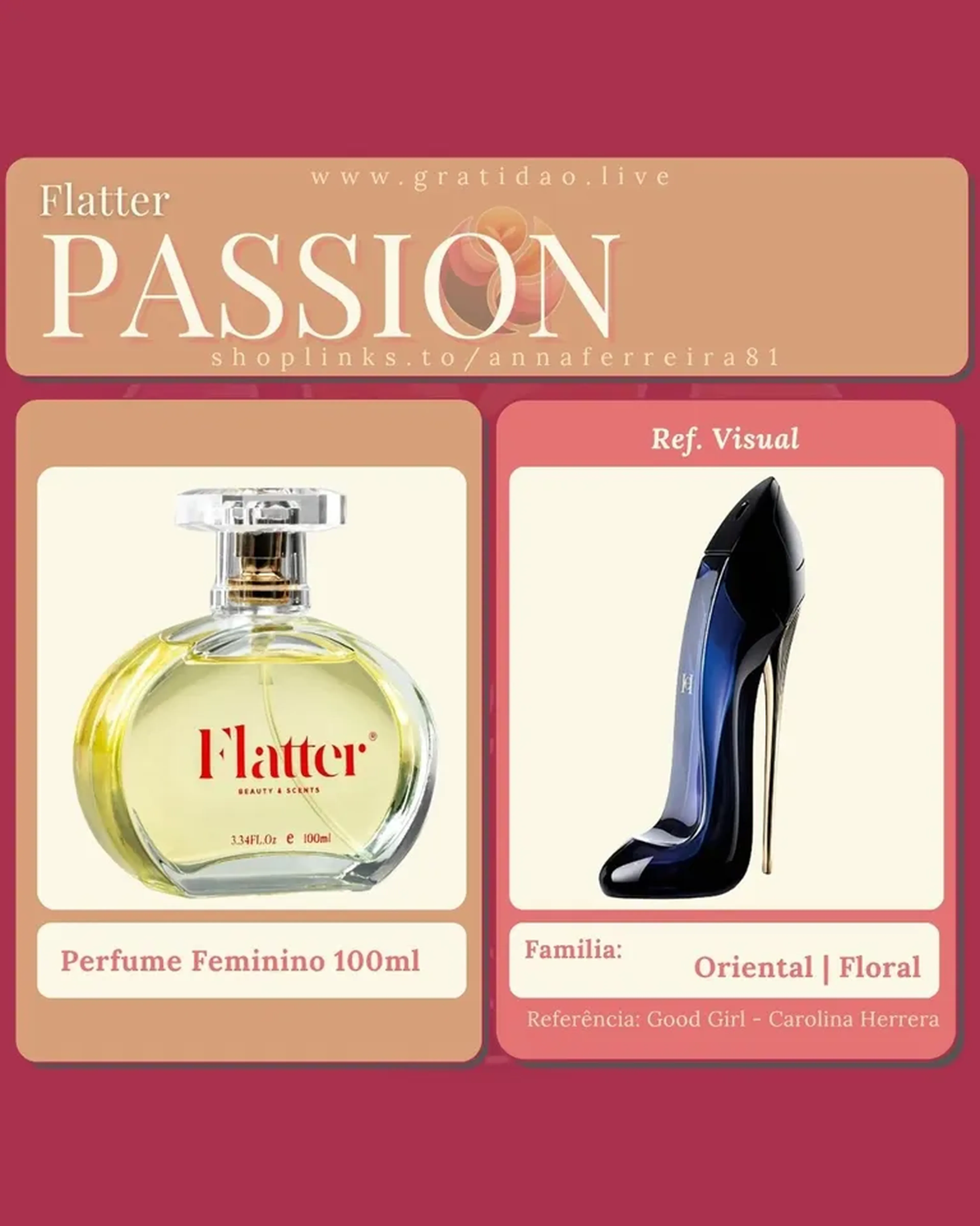 Passion - Perfume Feminino imagem