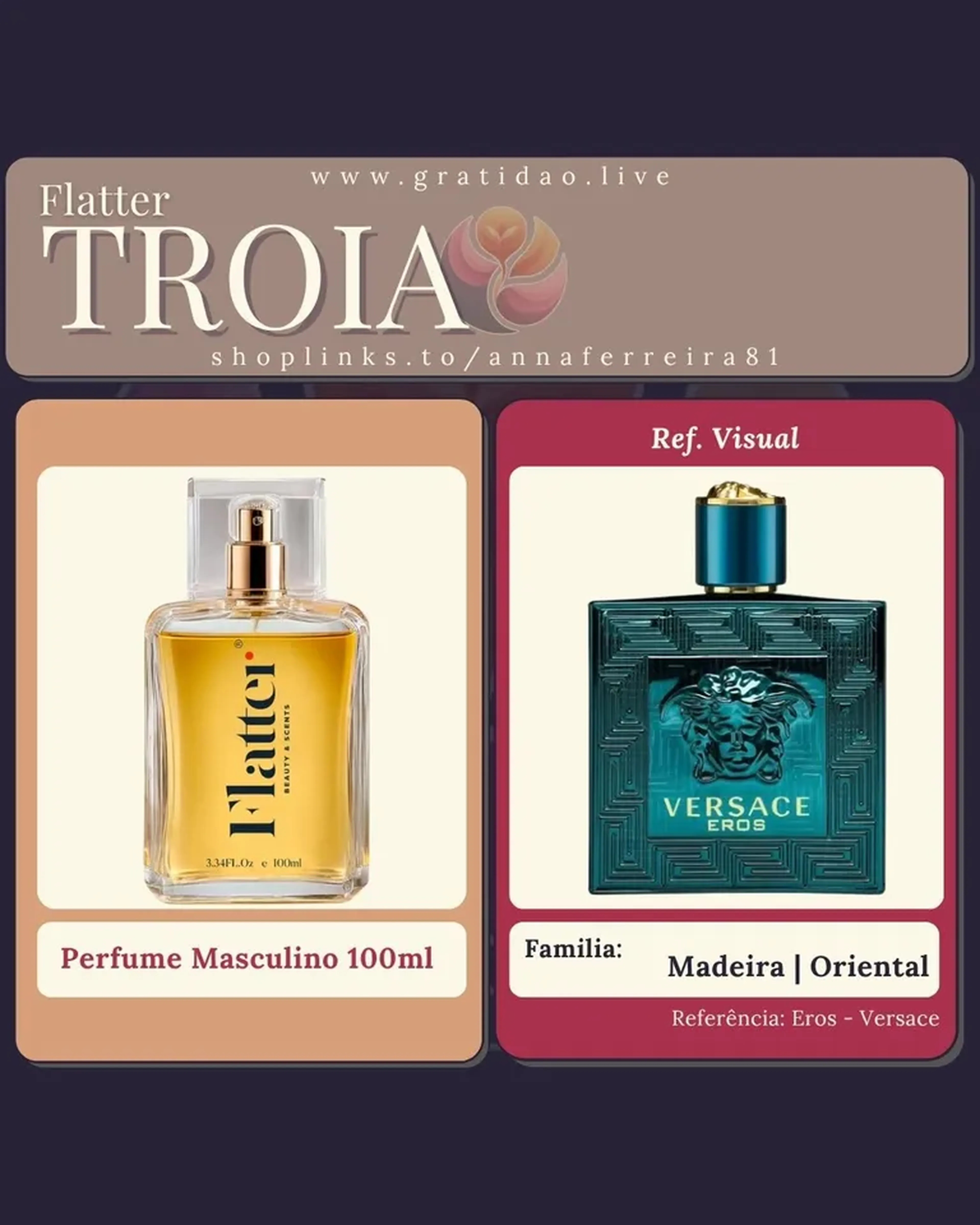 Troia - Perfume Masculino imagem