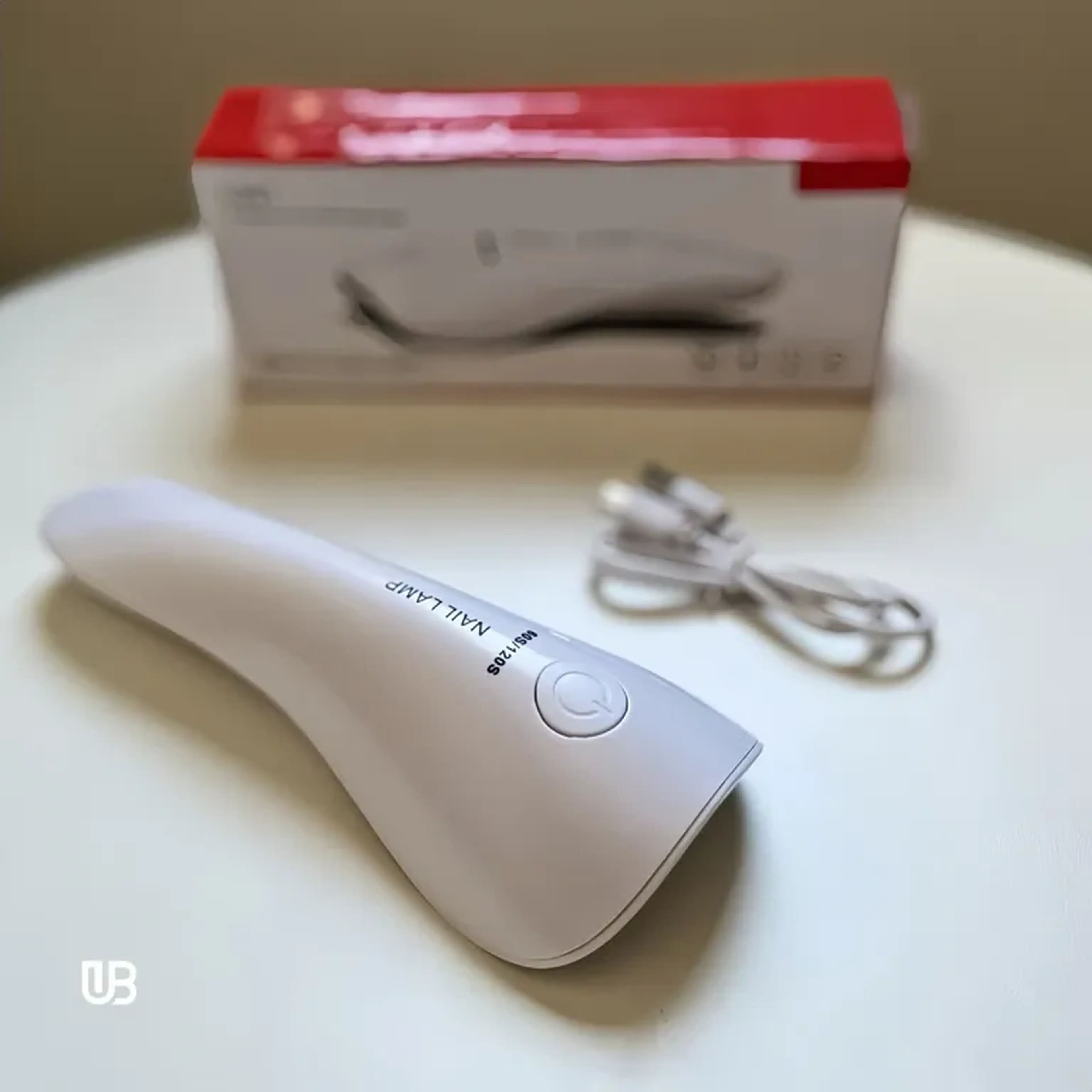 Cabine UV Portátil para Secagem de Unhas - LULAA imagem