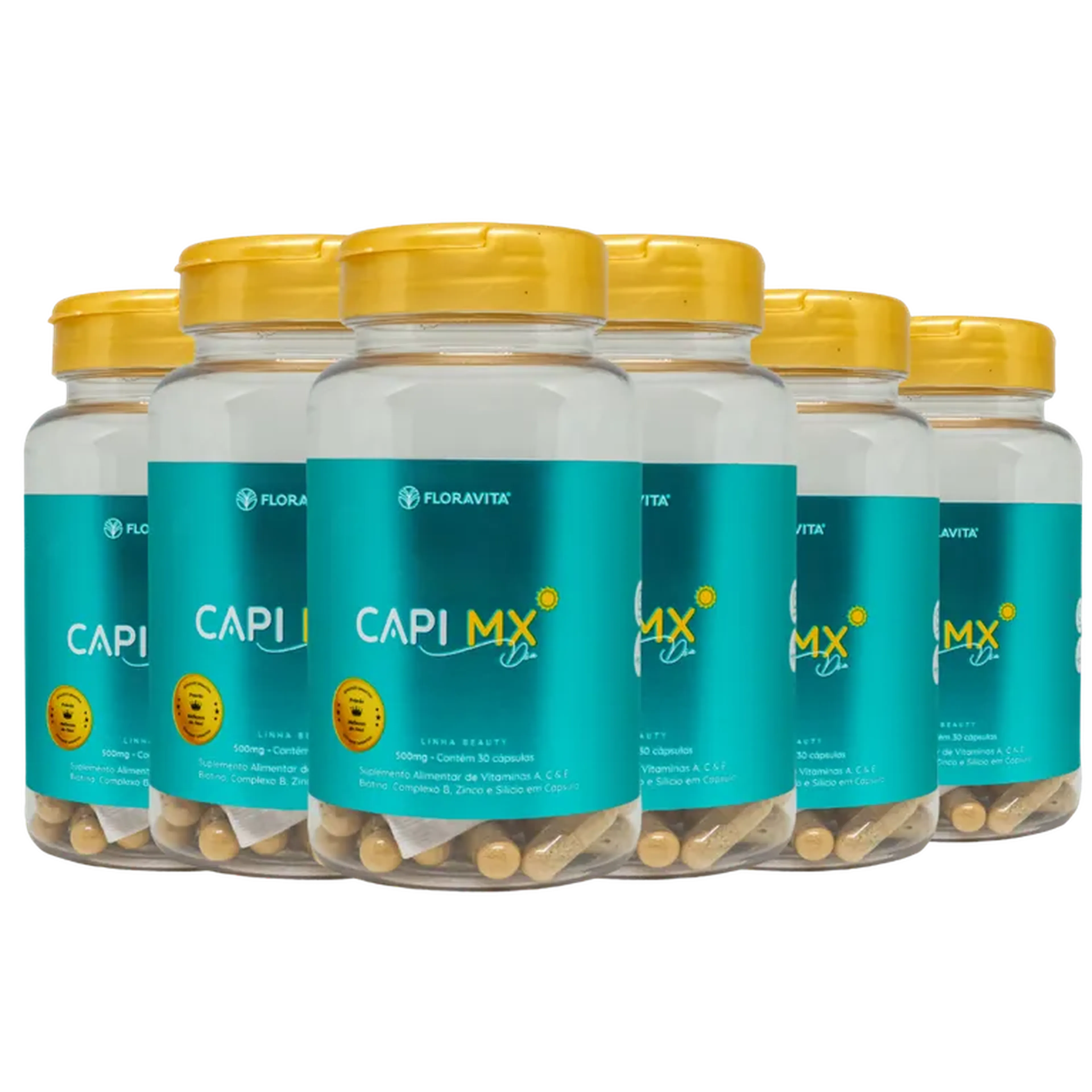 CapiMX - 6 Frascos imagem