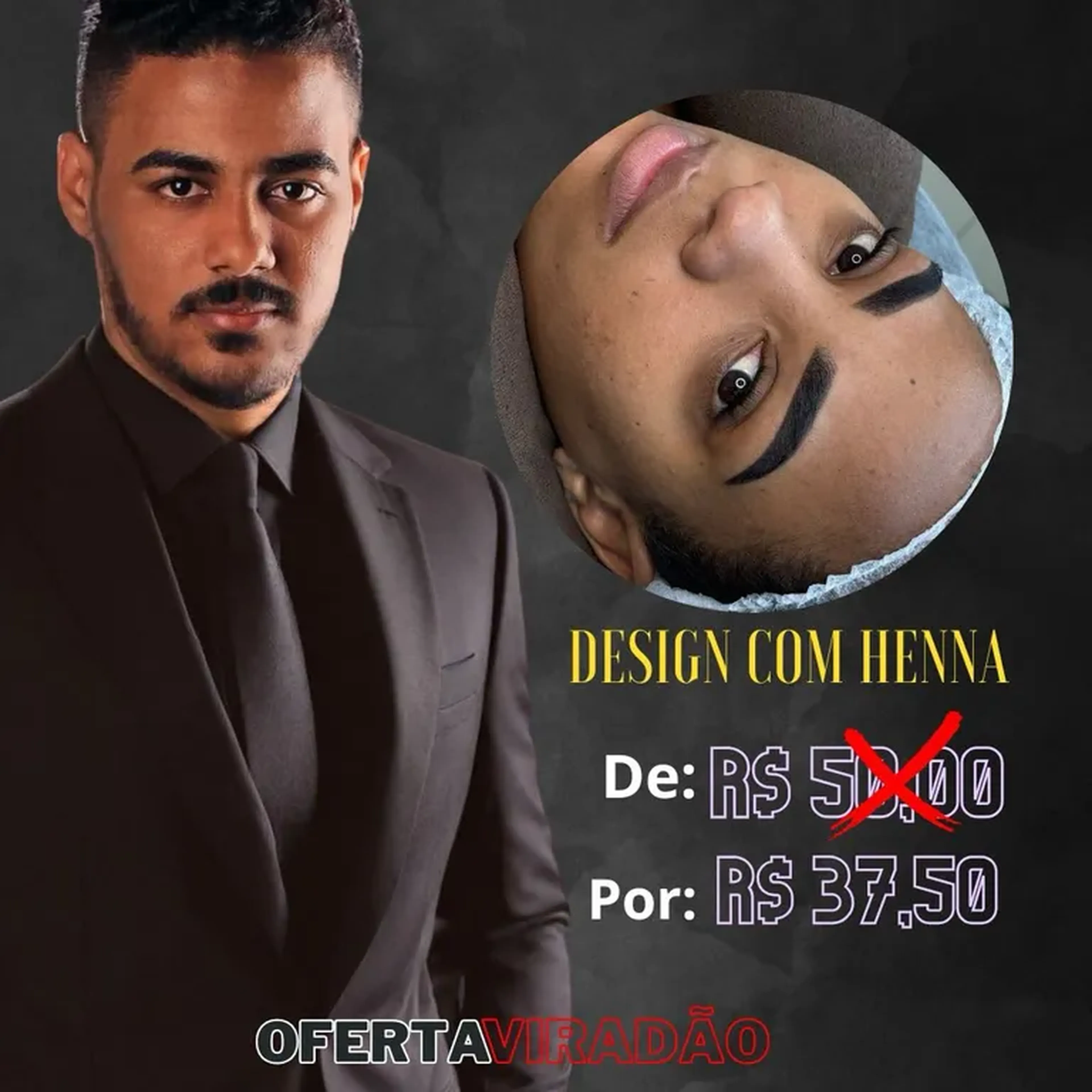 1 DESING DE SOBRANCELHAS COM HENNA imagem