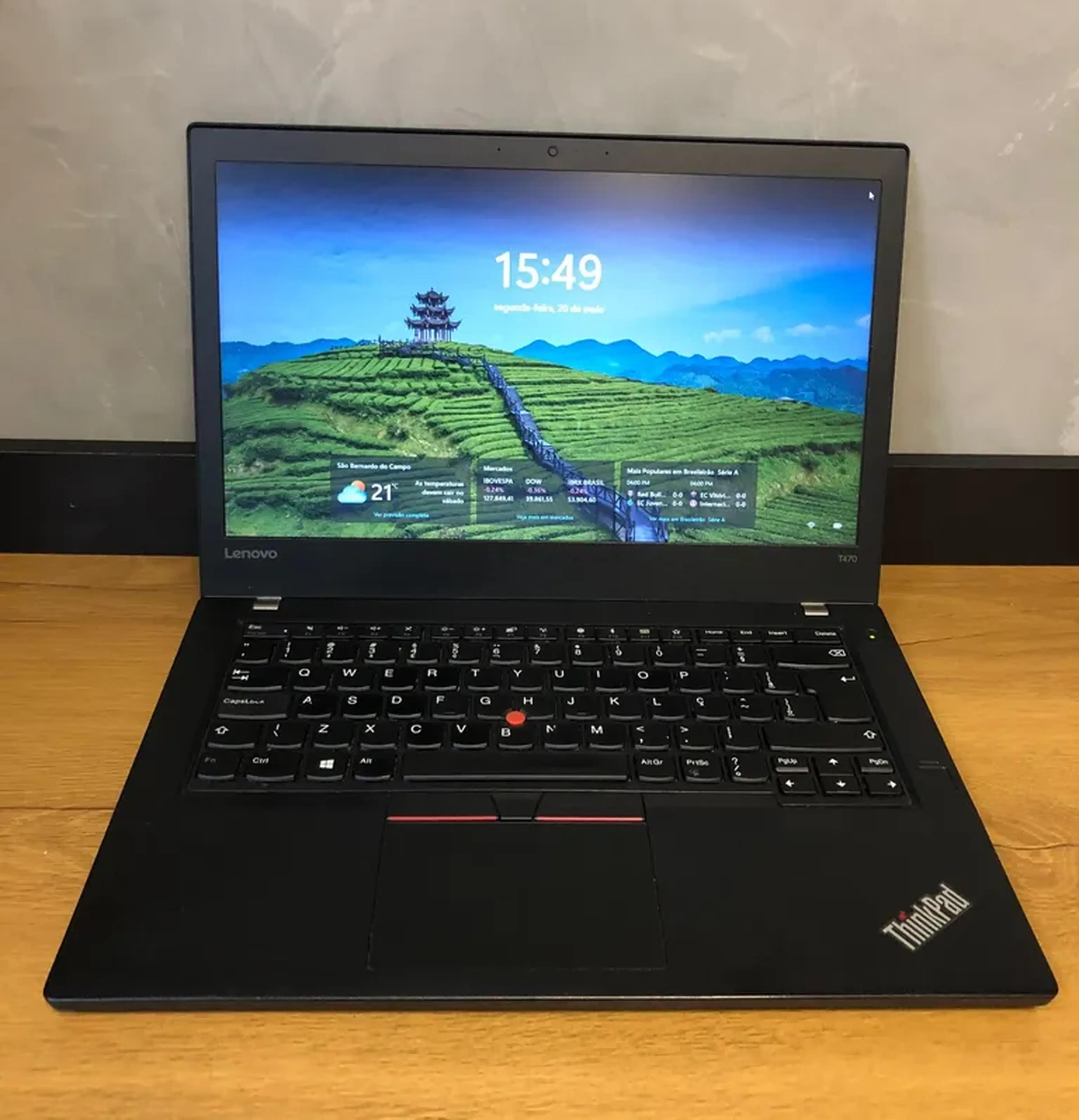 381 - Notebook Lenovo thinkpad T470 imagem