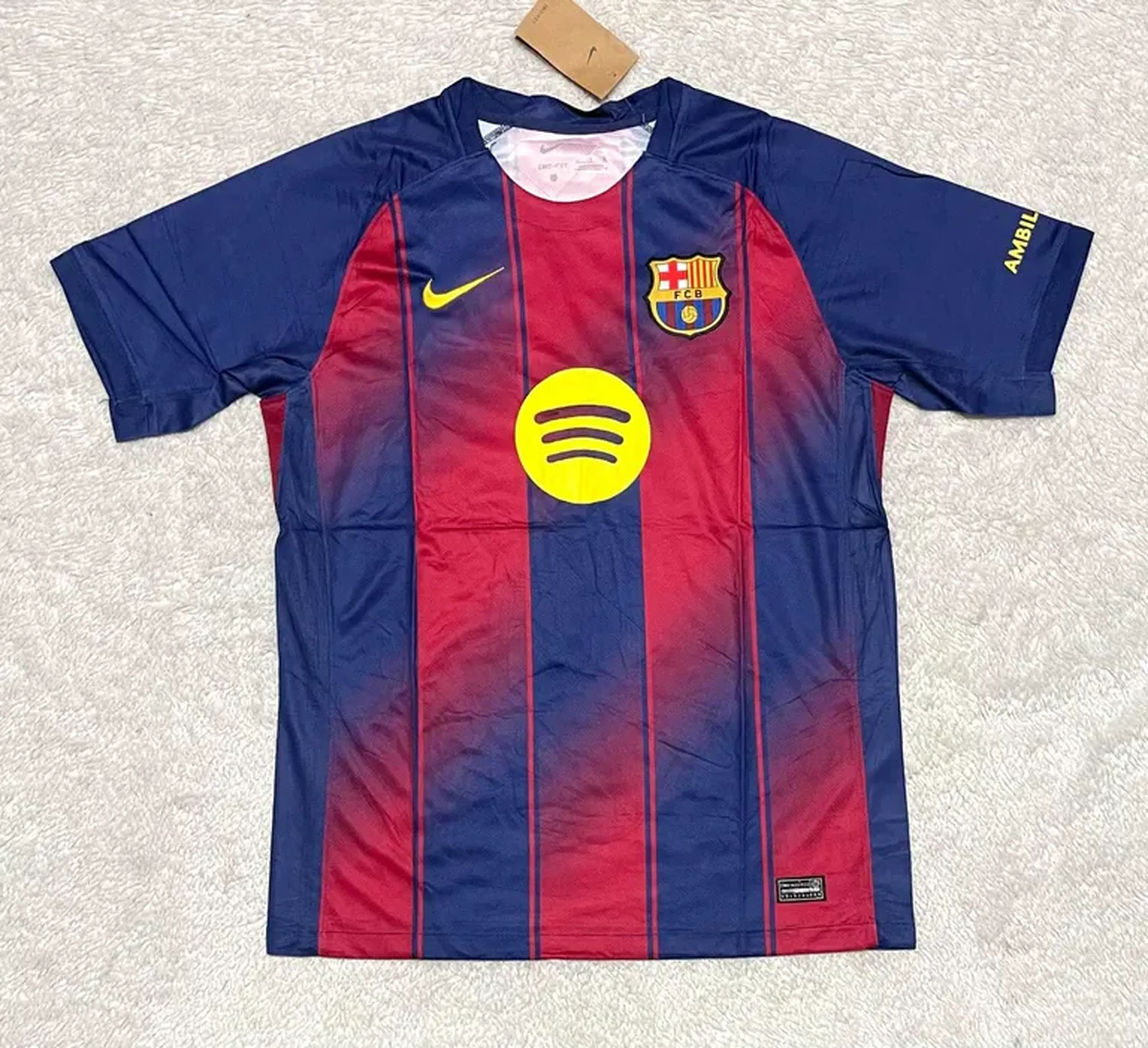 Uniforme Barcelona Home 2025 26 imagem