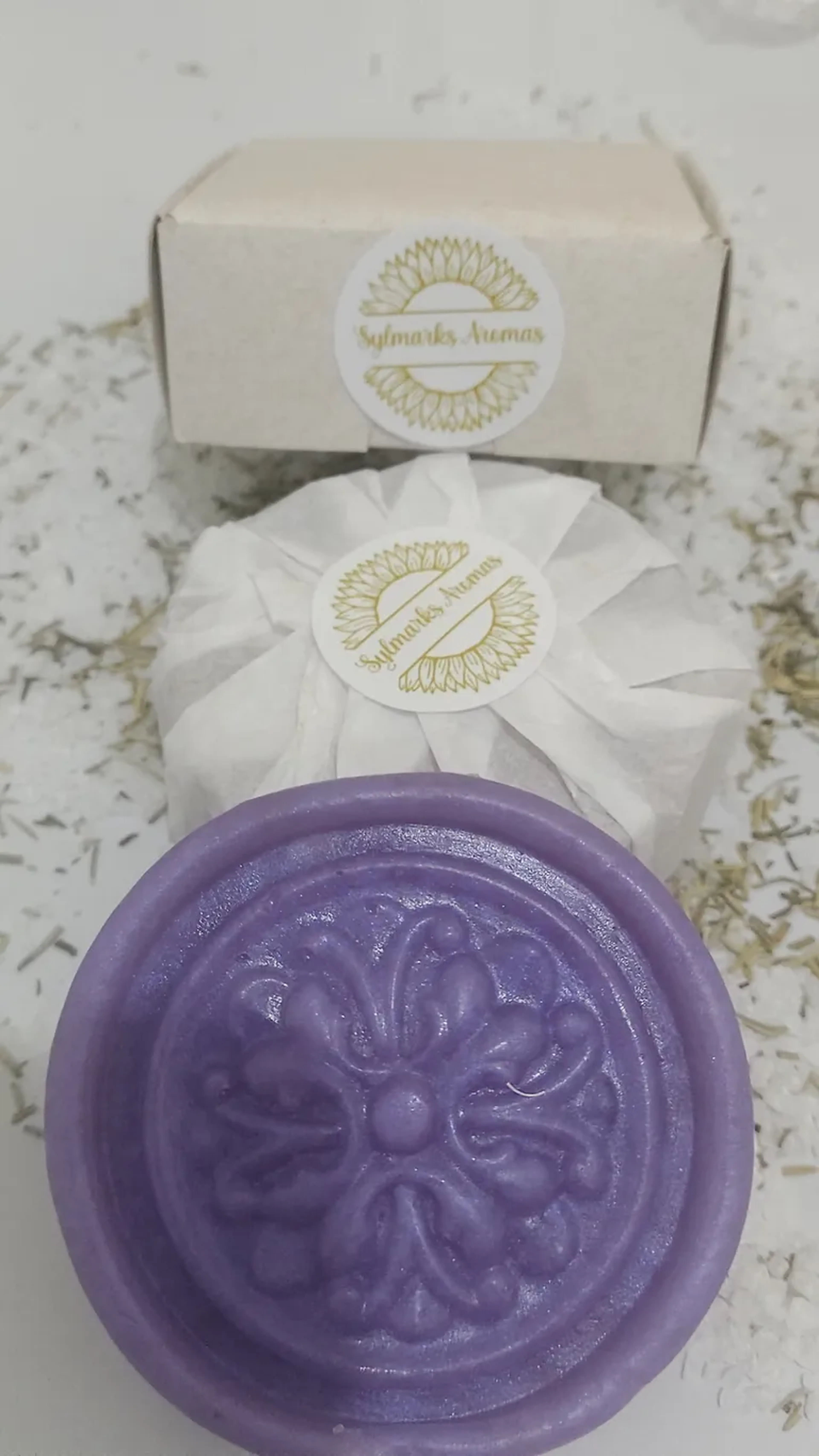 Sabonete Vegano Revitalizante e hidratante Lavanda e Laranja imagem
