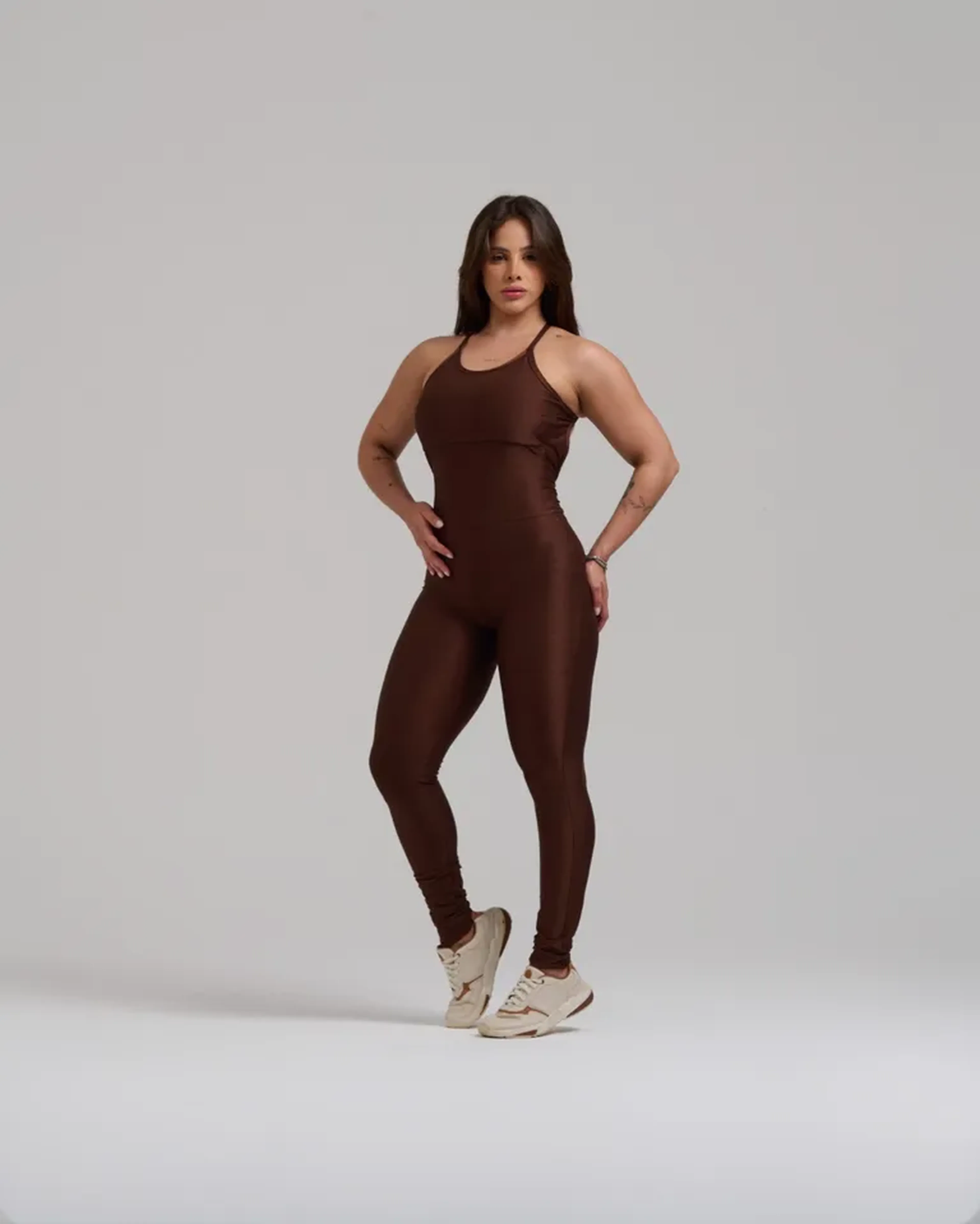 MACACÃO SHAPE FIT CANELADINHO - REF.: 1536 imagem