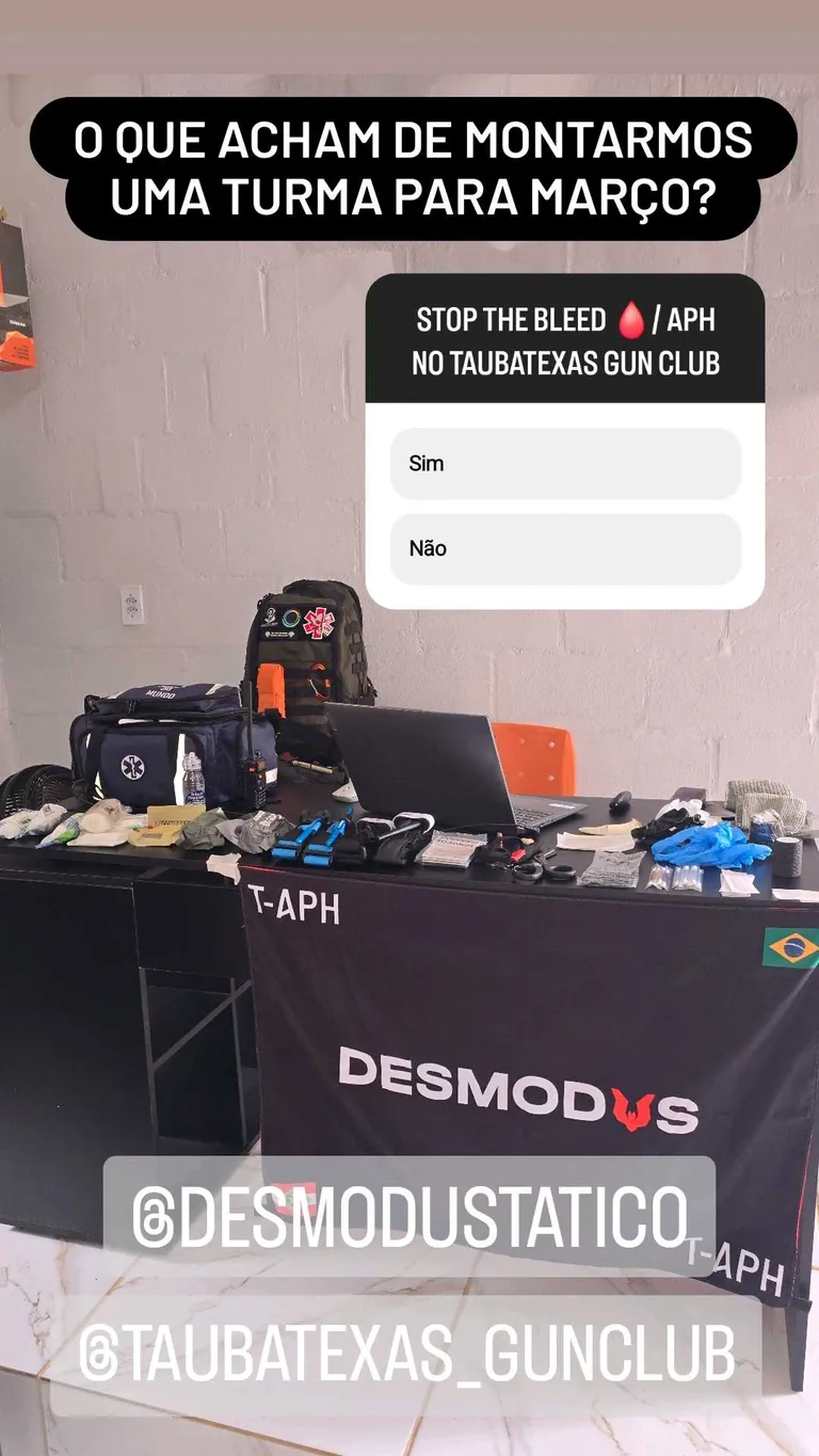 STOP THE BLEED PRESENCIAL imagem