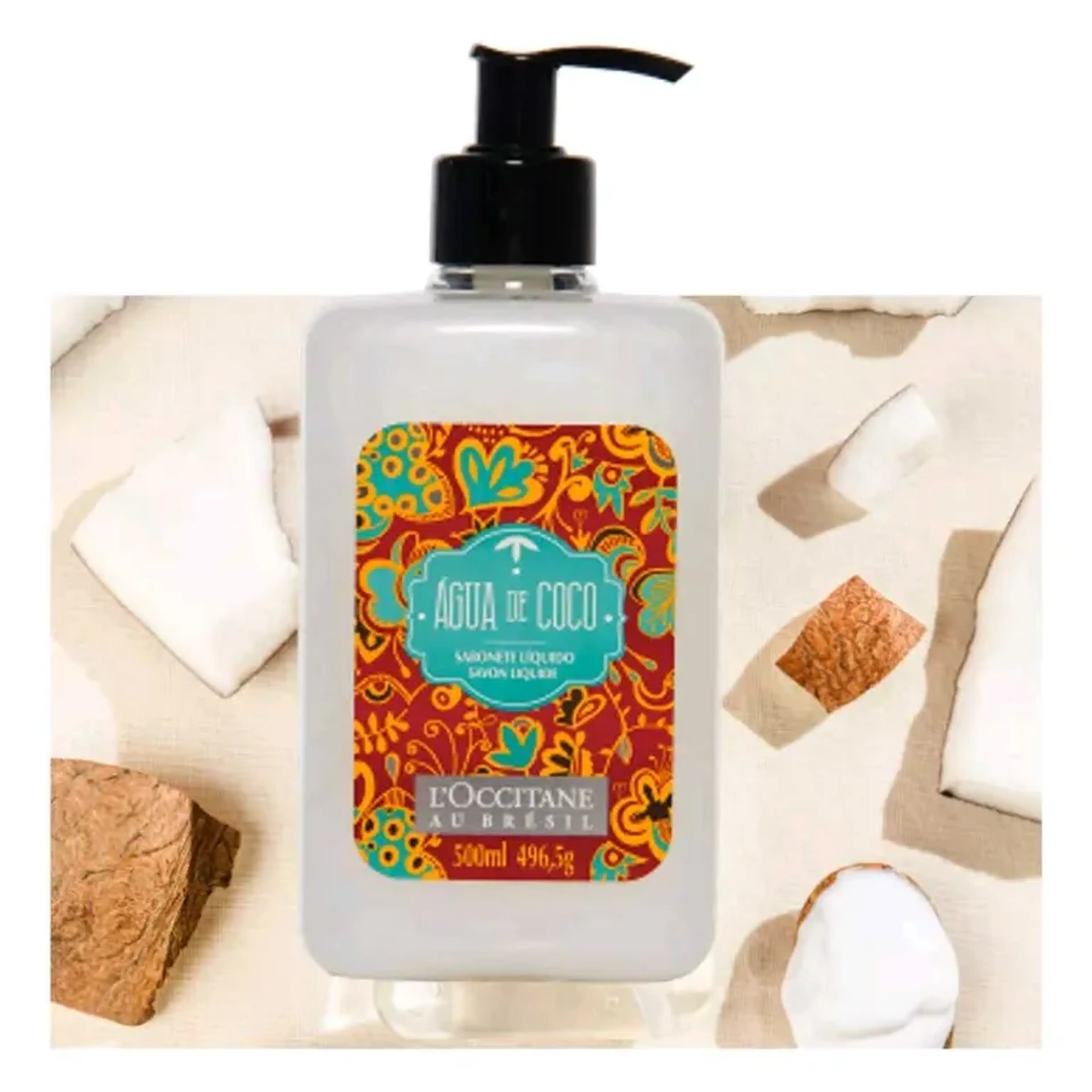 Sabonete Líquido Água de Coco 500ml imagem