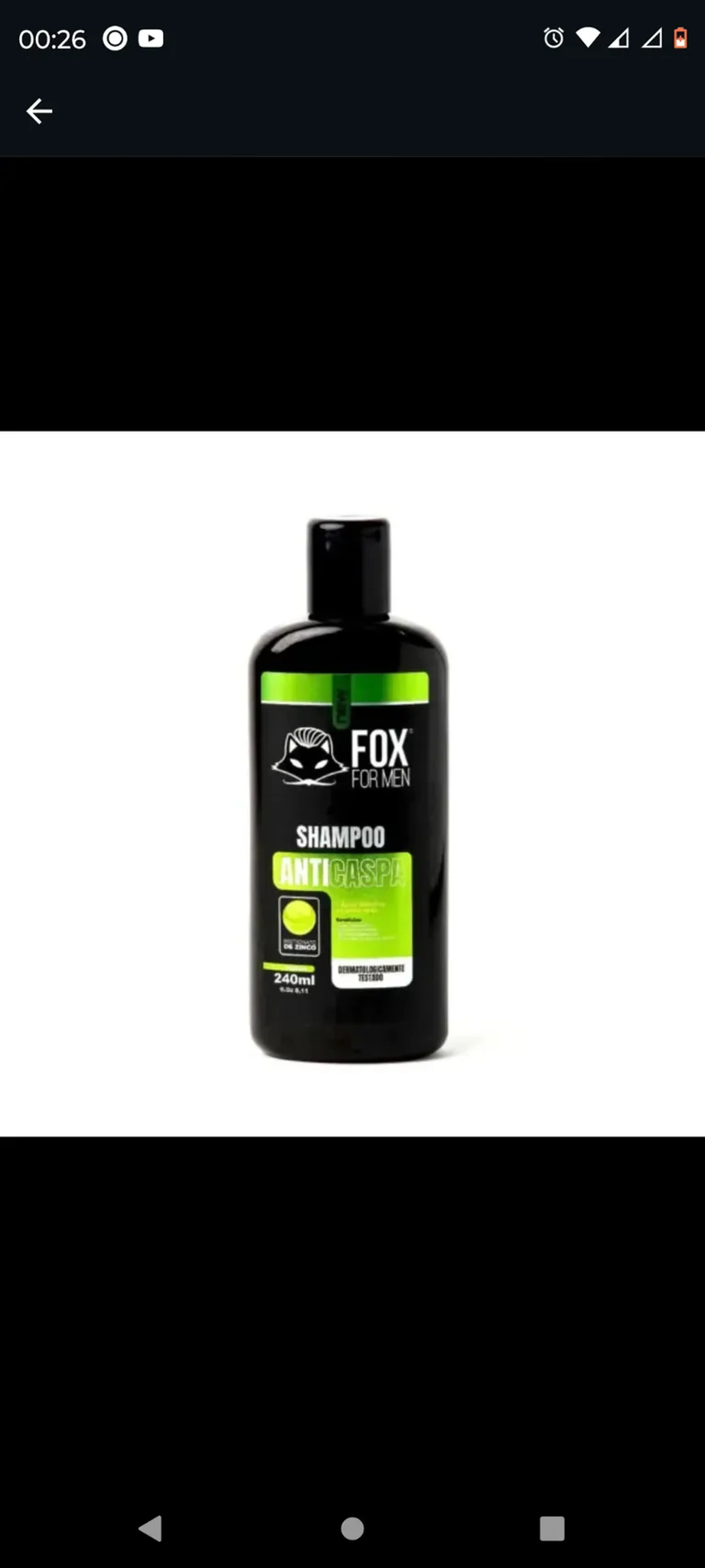 Shampoo anti caspa e dermatite imagem