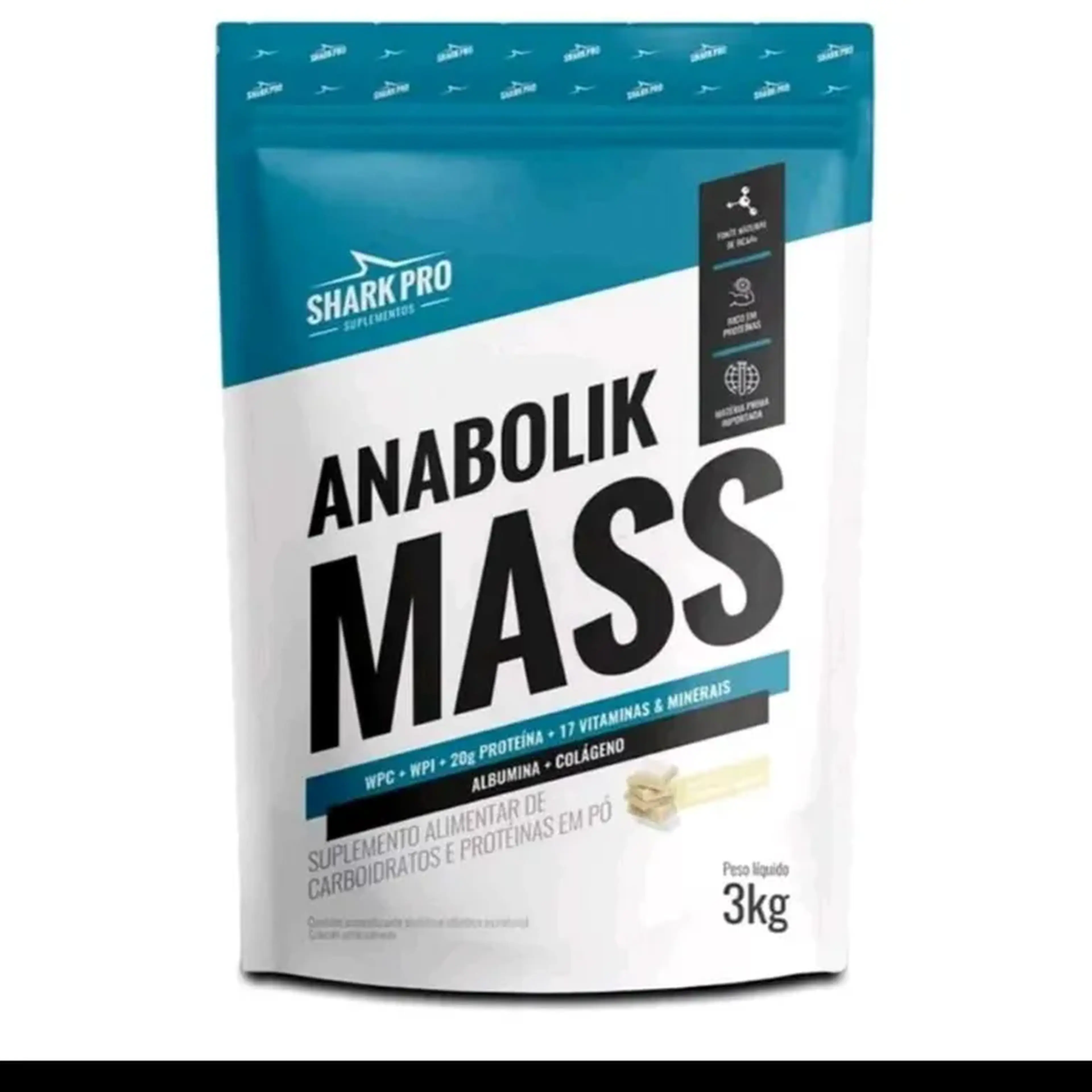 Anabolik Mass sharkpro 3kg imagem