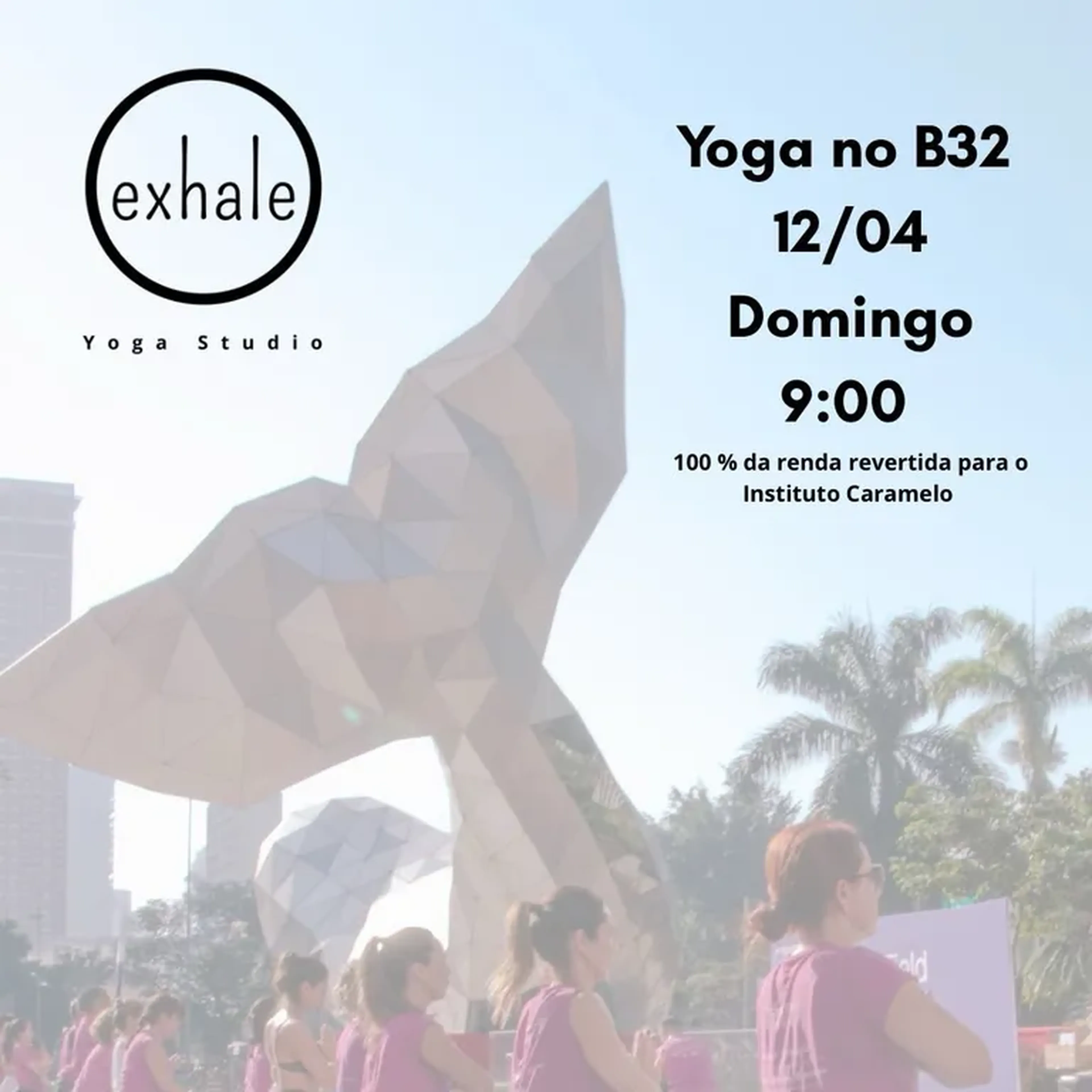 Yoga em Prol do Instituto Caramelo 100% da renda revertida imagem