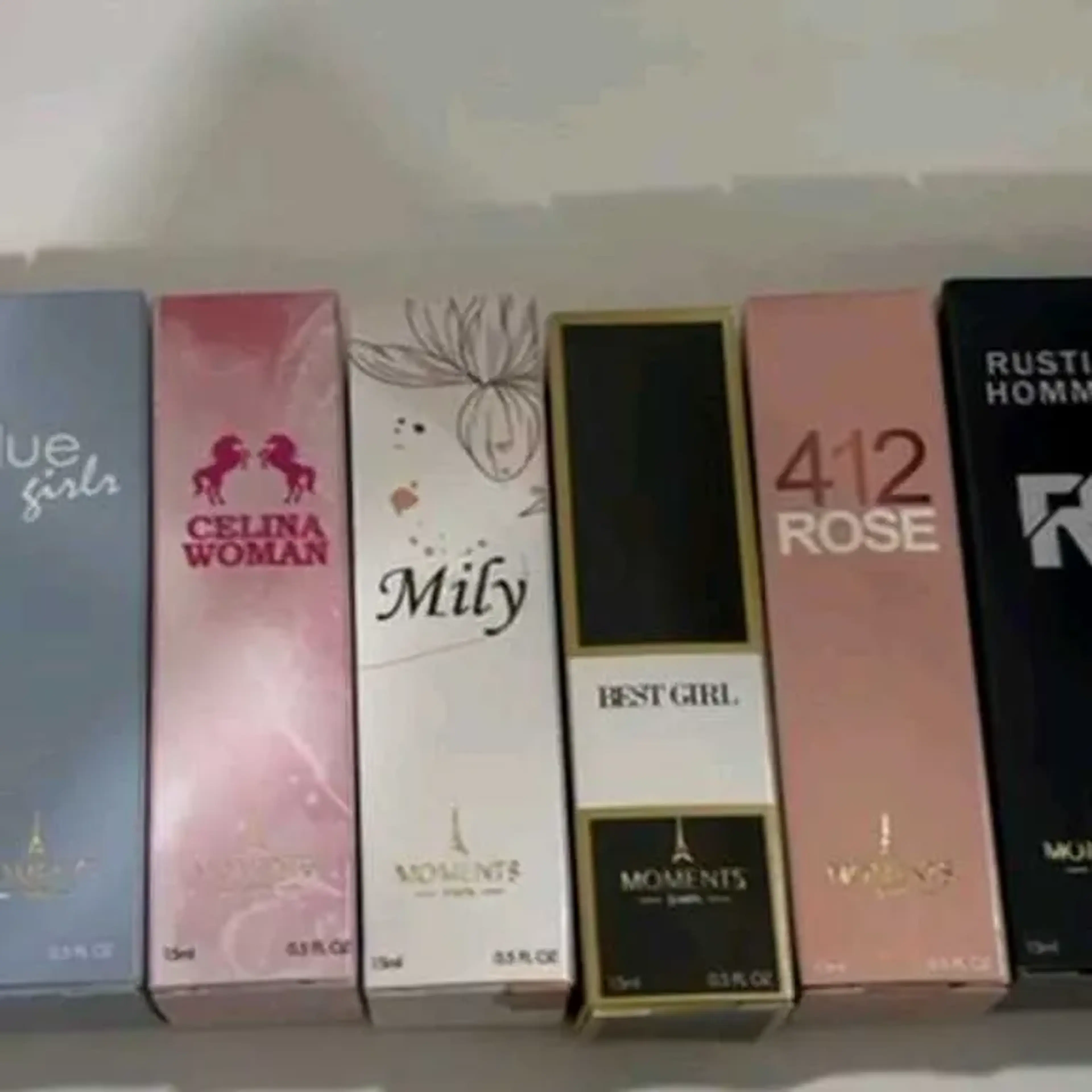 10 Perfume Moments Paris 15ml imagem