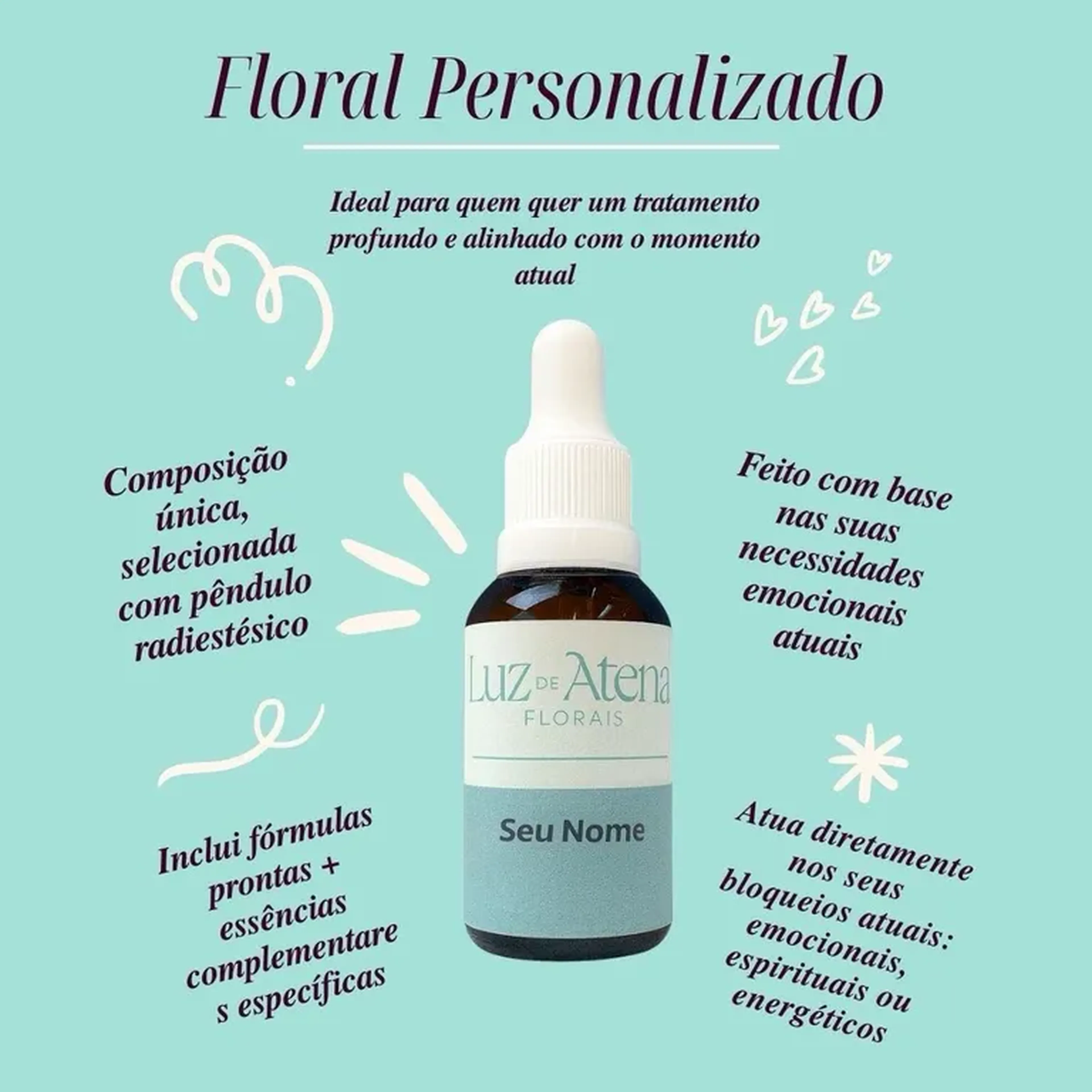 Floral Personalizado 3 meses imagem