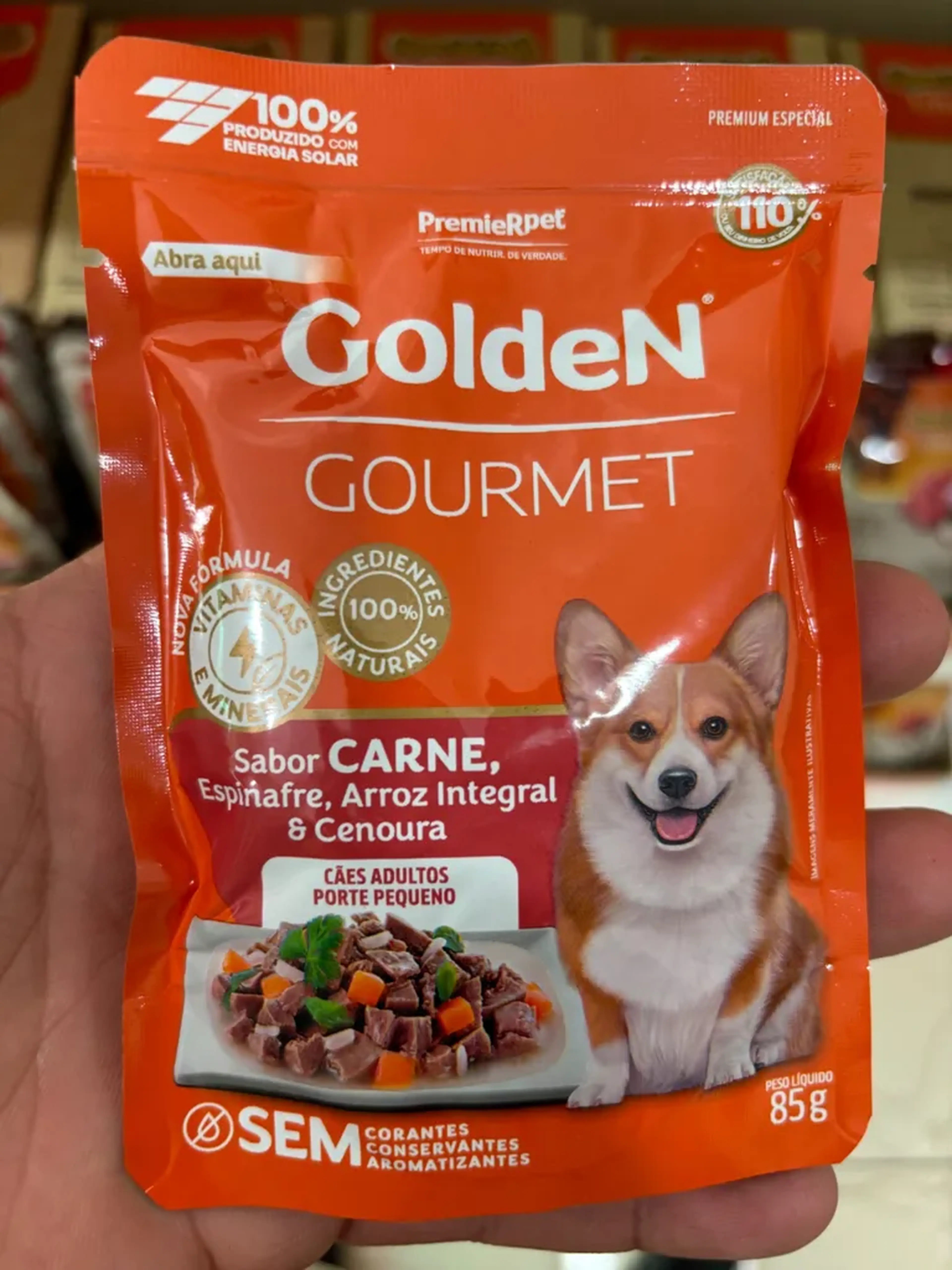 Golden Gourmet Cães Adultos Pequeno Porte 85g imagem