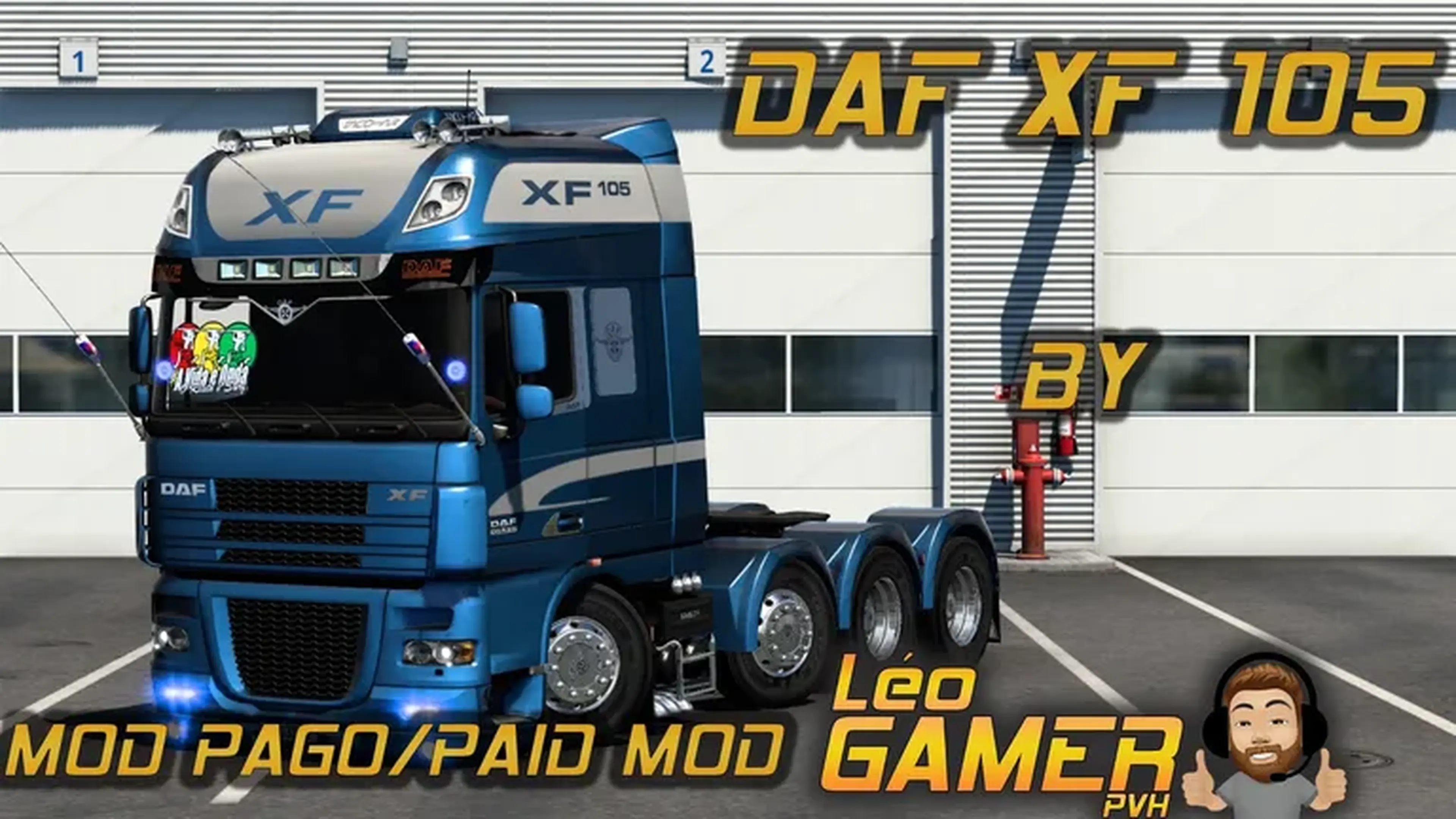 DAF XF 105 BY LEO GAMER PVH imagem