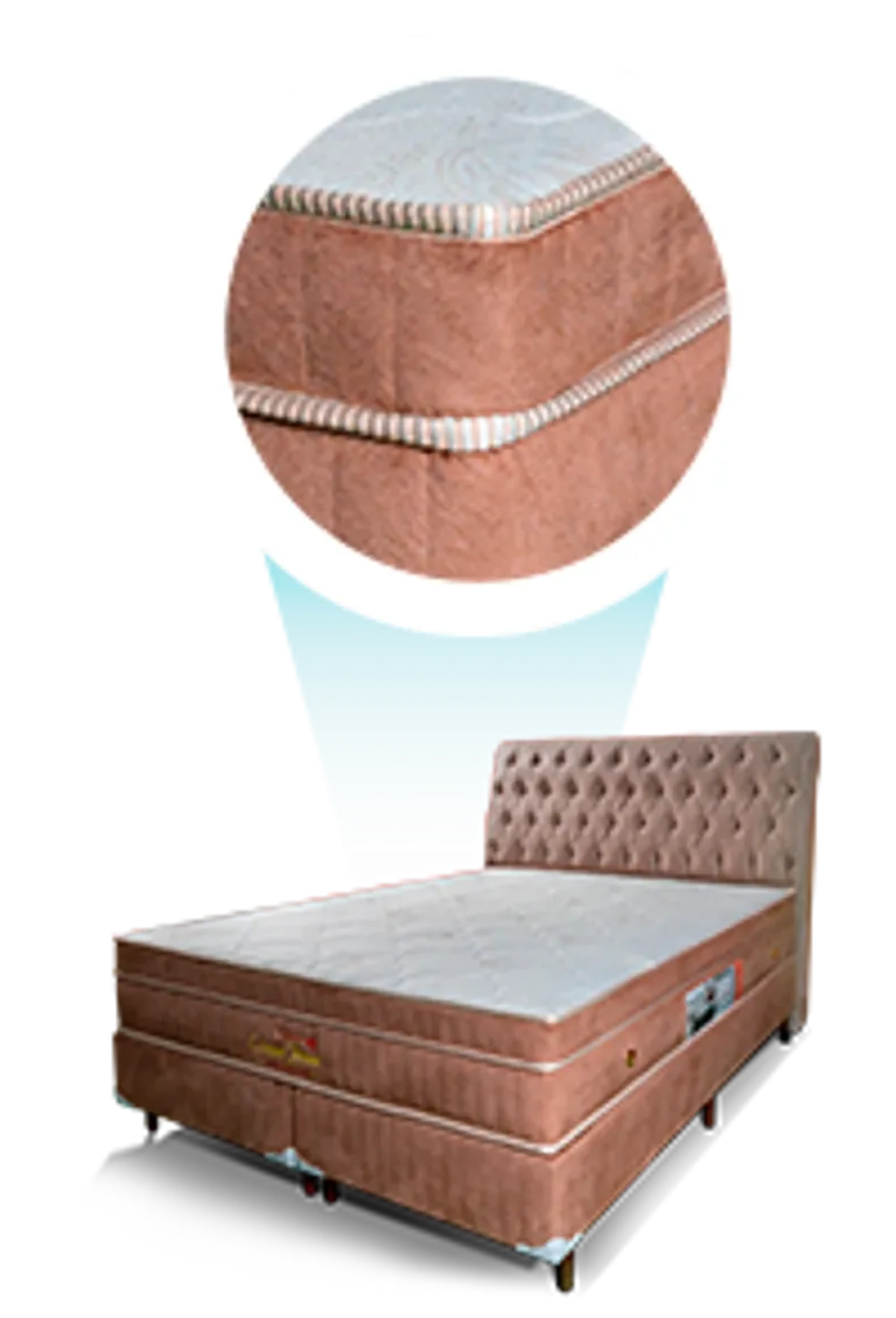Colchão King sem massagens imagem
