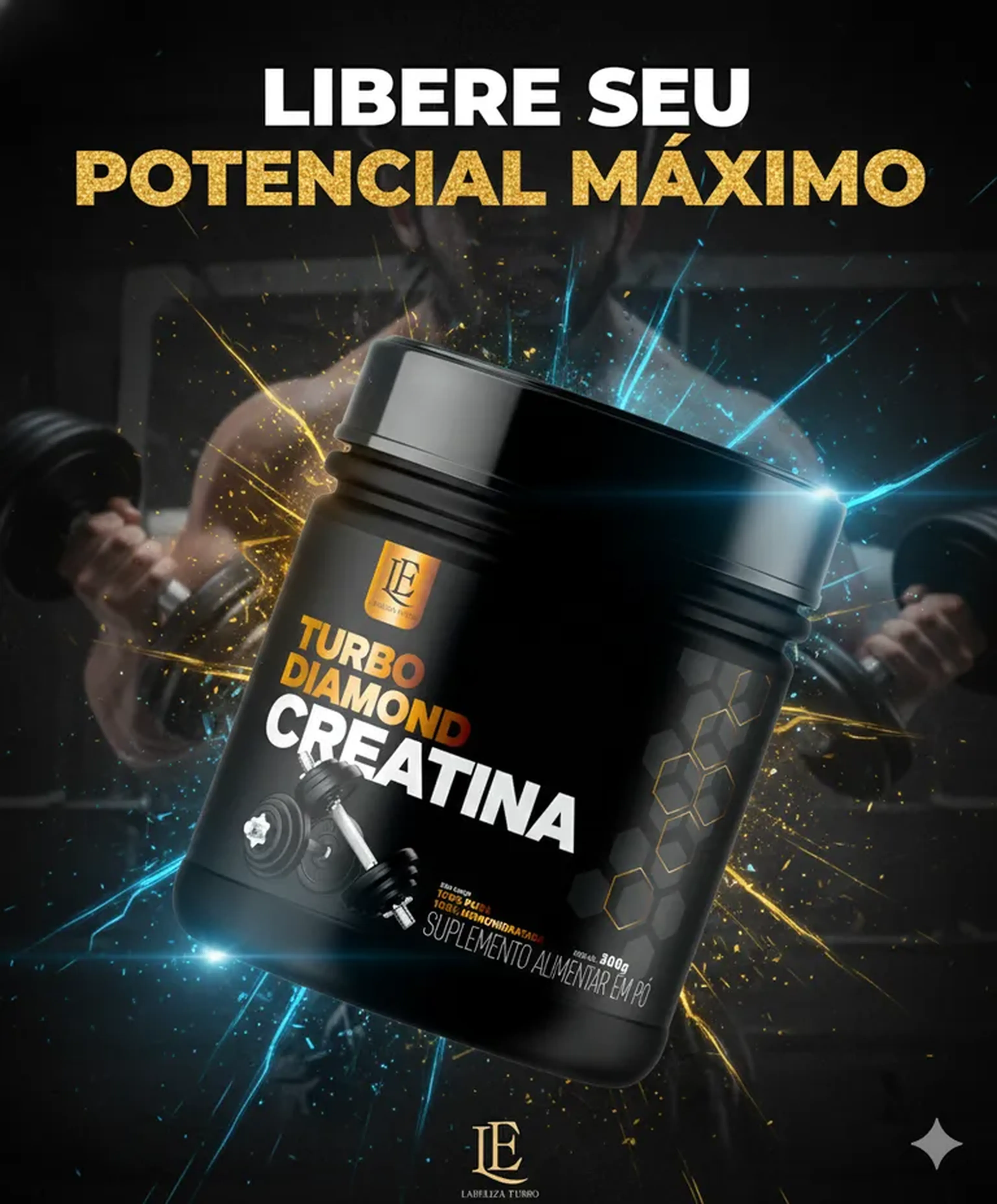 DIAMOND CREATINA- PRÉ TREINO imagem