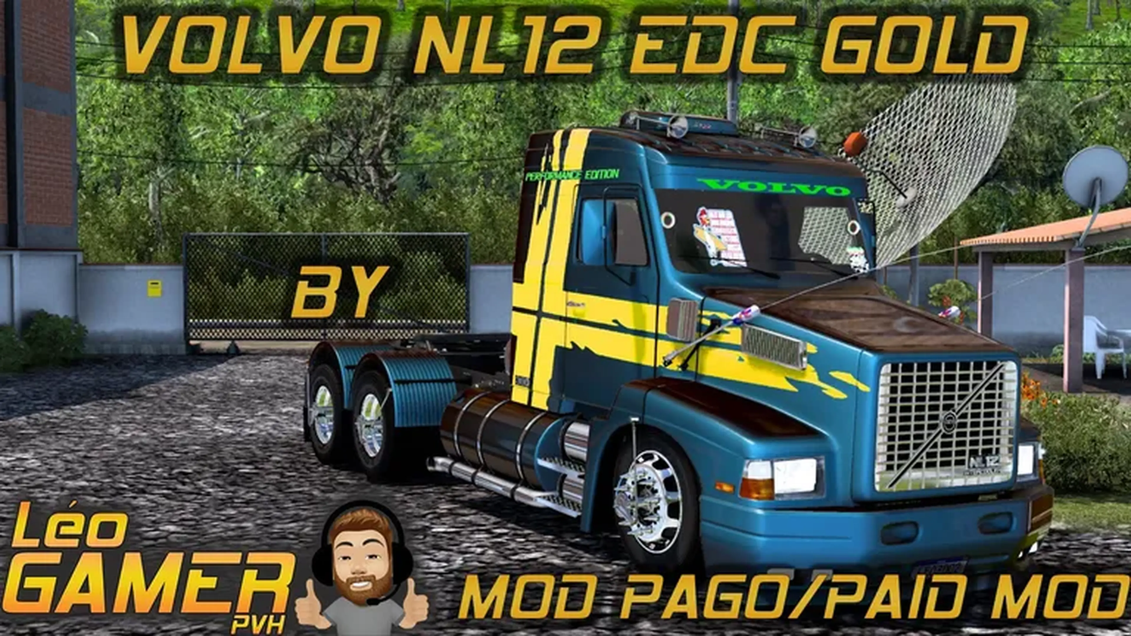 VOLVO NL12 EDC GOLD BY LEO GAMER PVH imagem