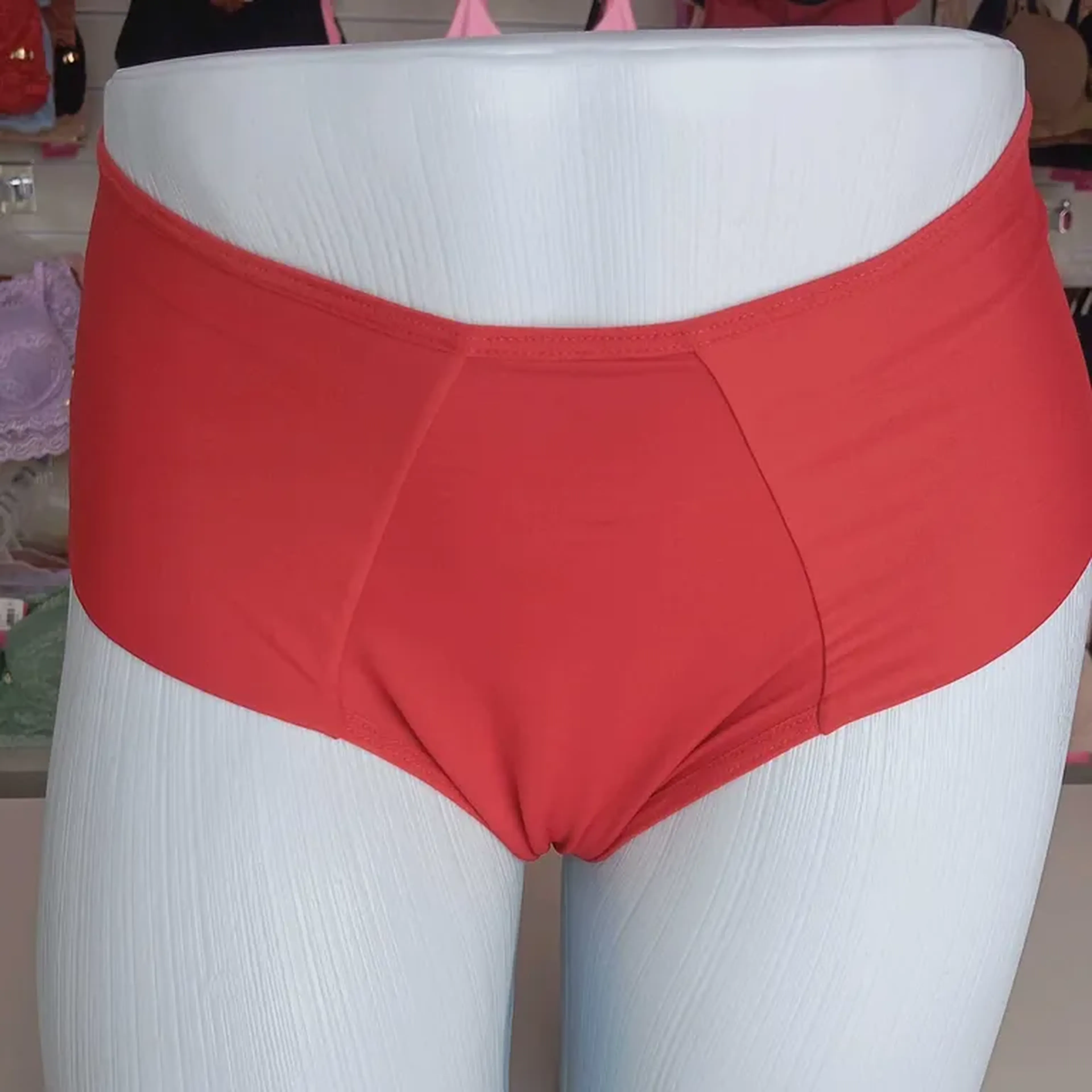 calcinha cós alto microfibra imagem