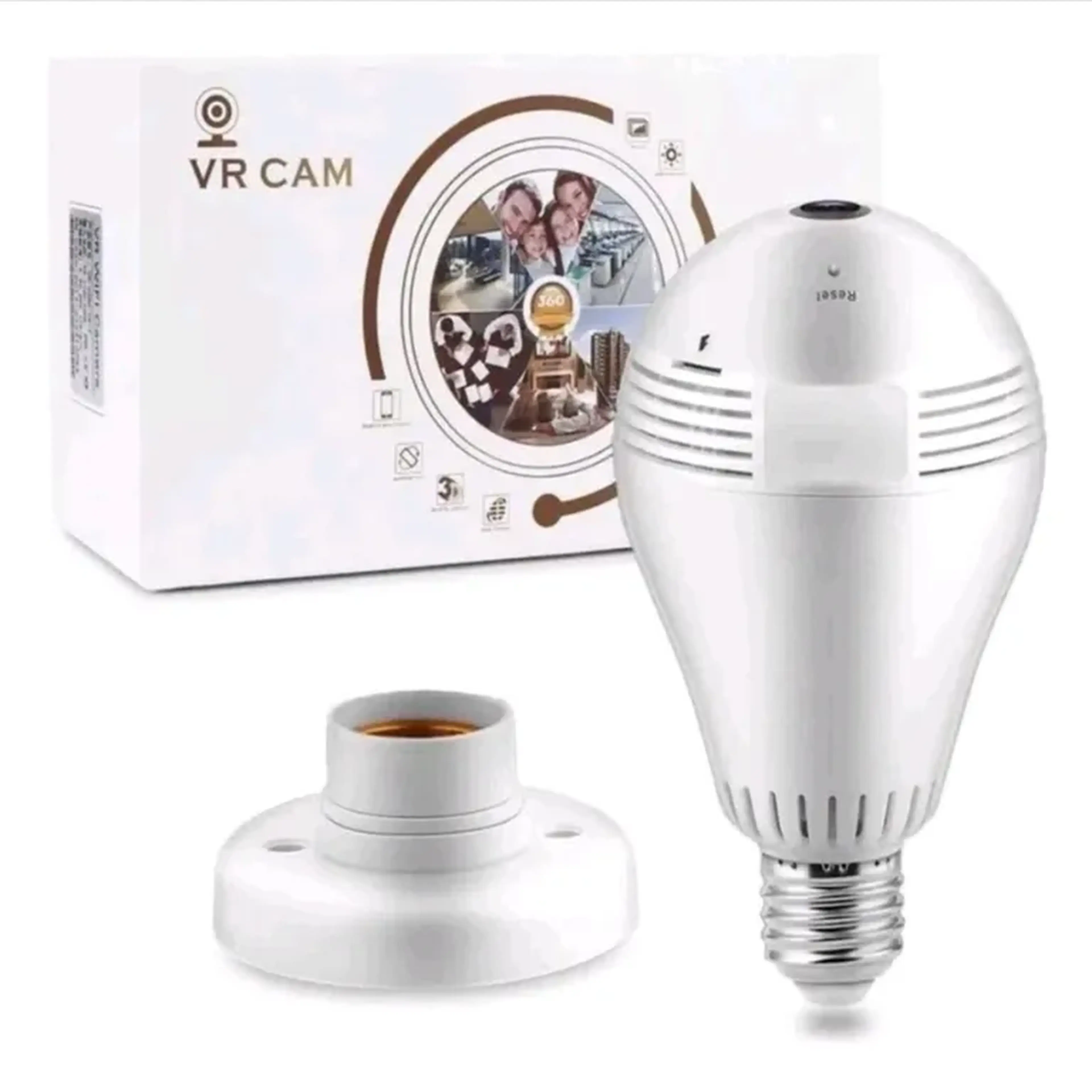 camera lampada Wi-Fi imagem