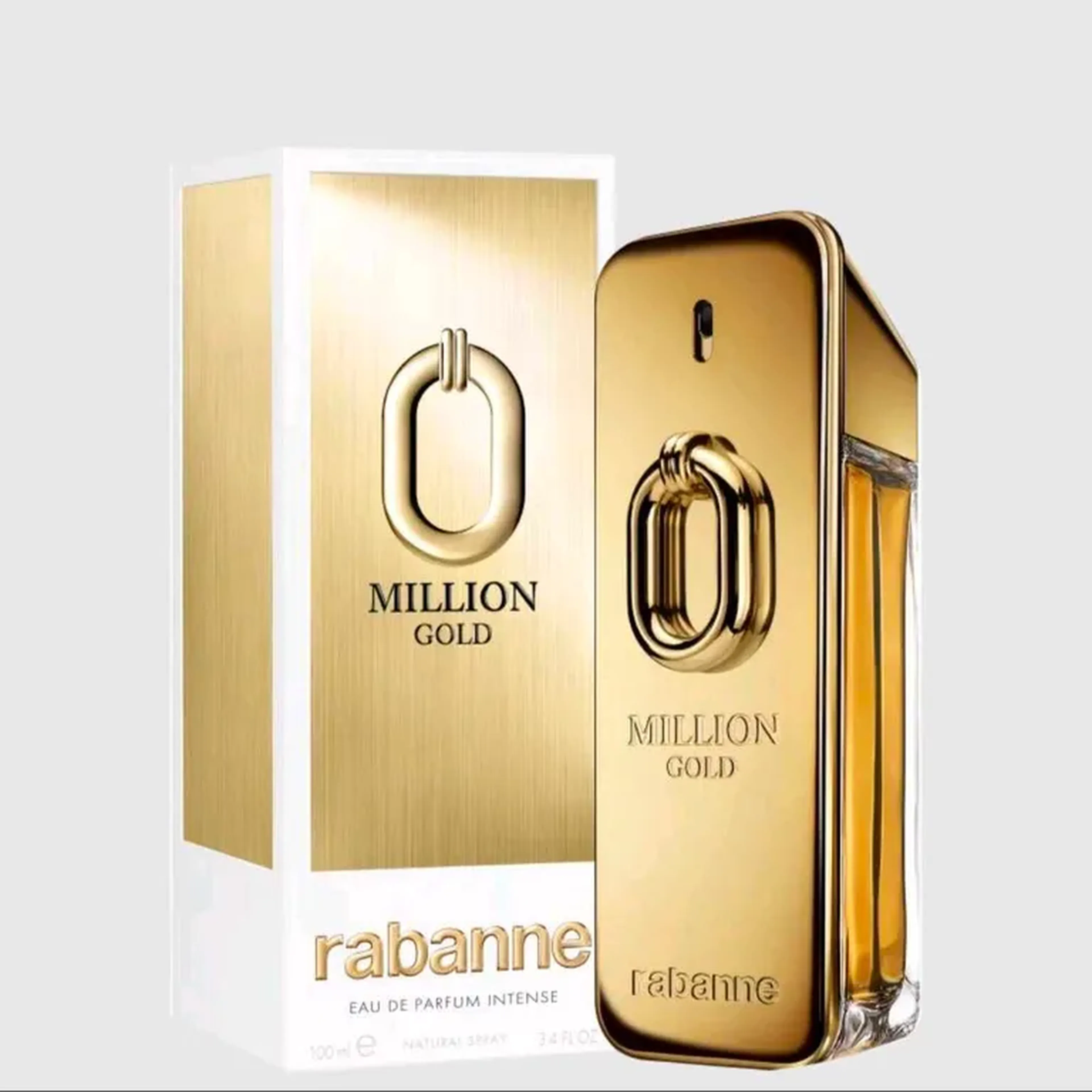 Perfume Million Gold Rabanne Eau de Parfum Intense 100mlOriginal imagem