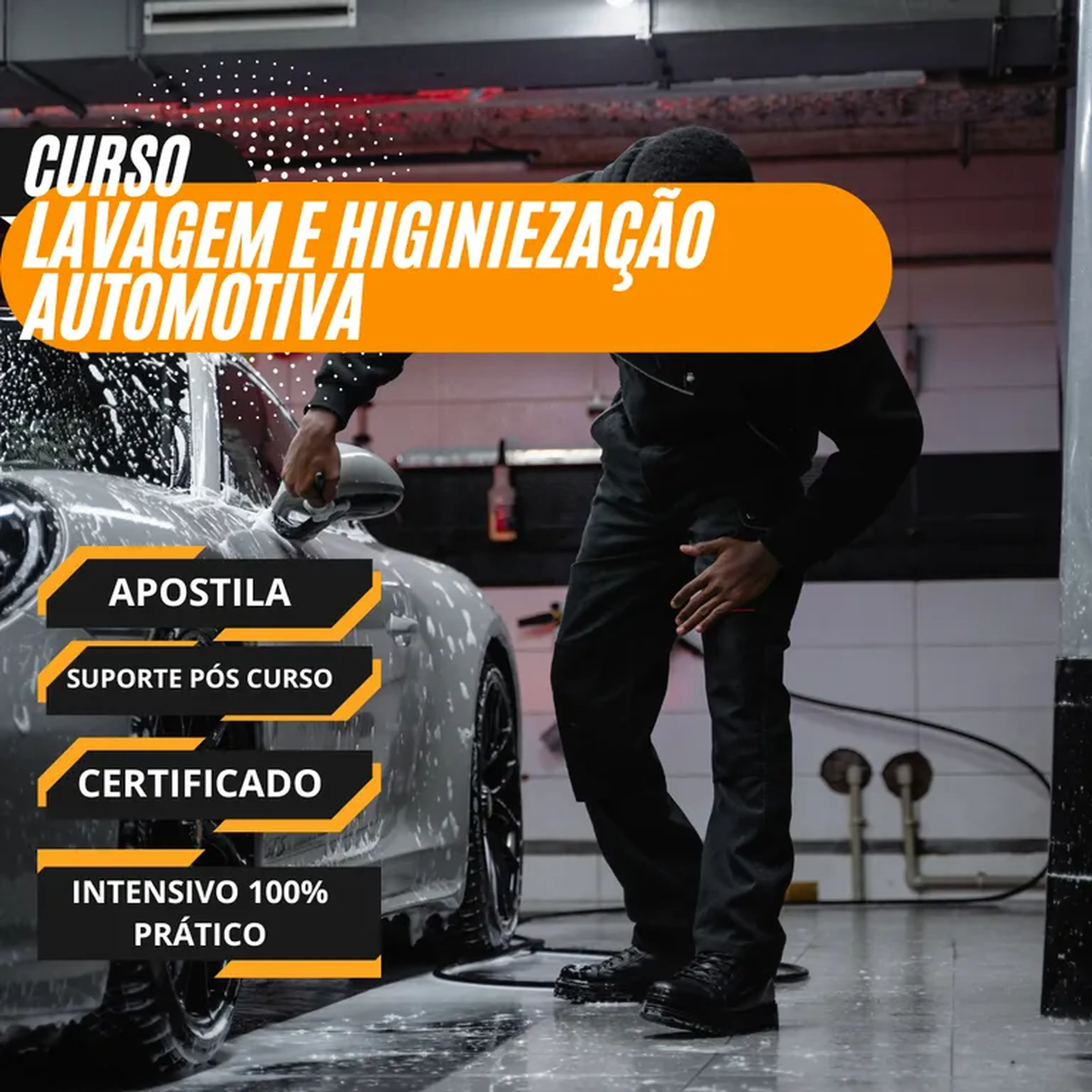 Curso lavagem e Higienização Automotiva imagem