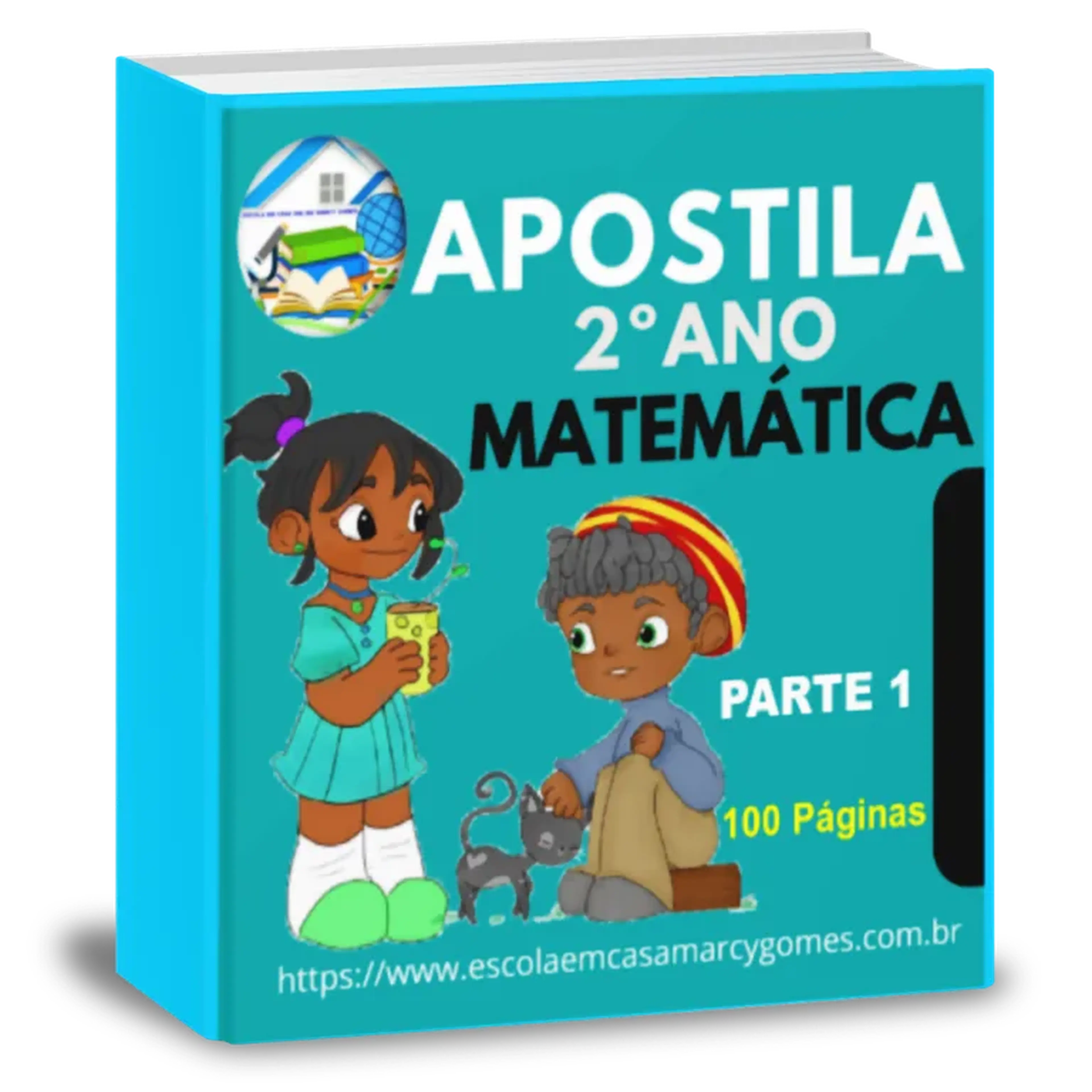 Apostila Matemática 2º Ano P1. 100Pg. PDF. imagem