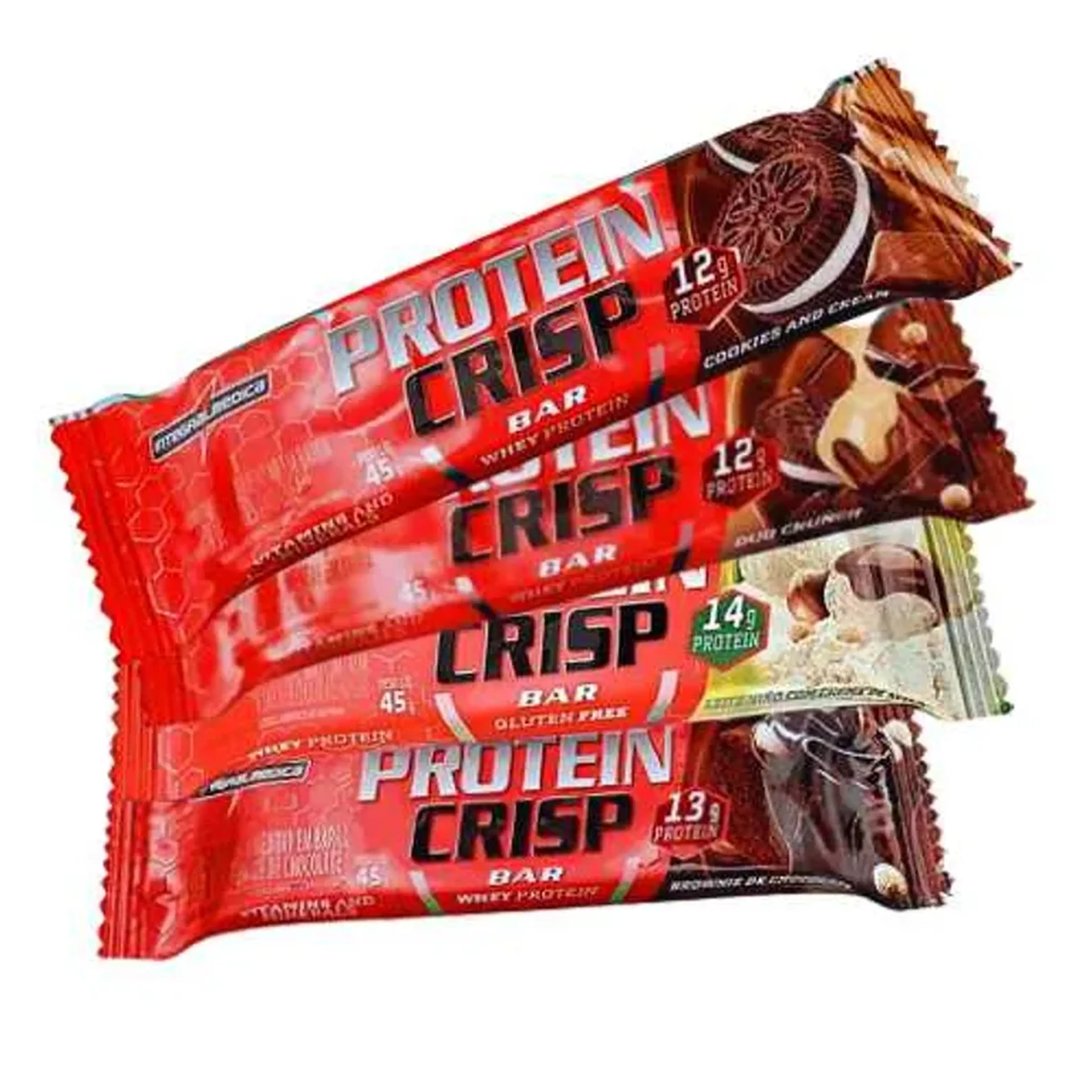 Protein Crisp Bar 45g Integralmedica (unid) imagem