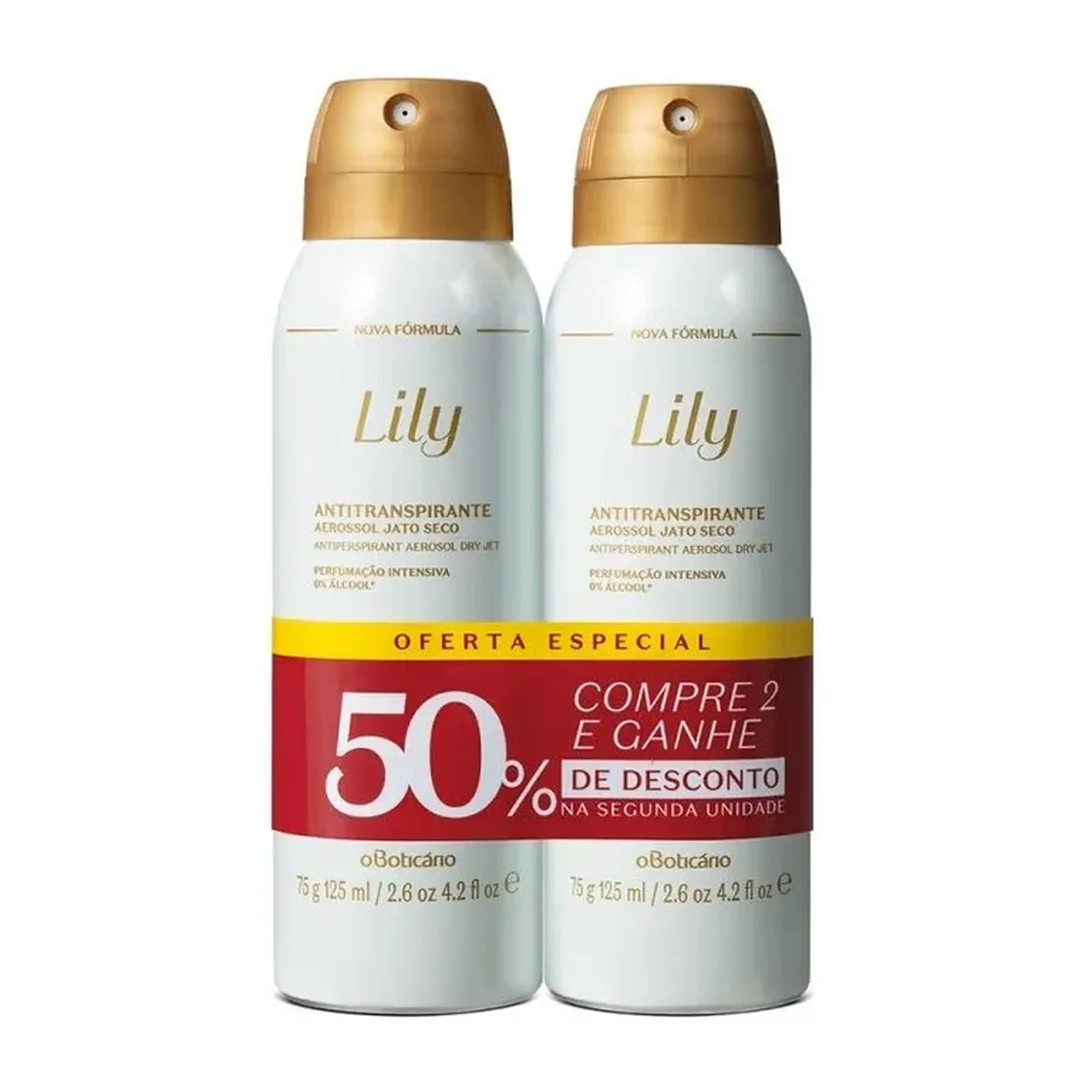 Kit Desodorante Antitranspirante Lily (2 unidades) imagem