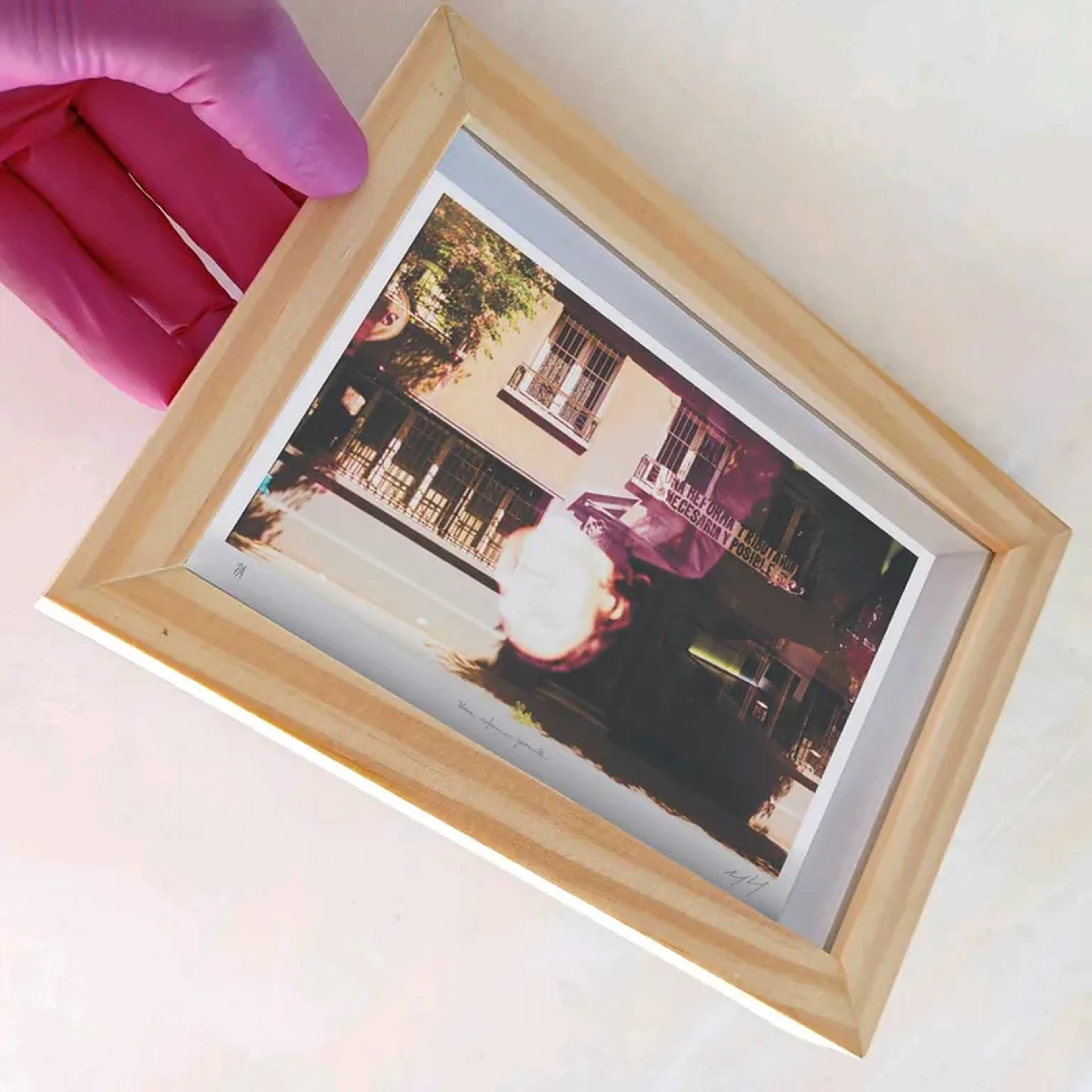 Palávoras - Una reforma - 10x15 cm moldura alta imagem