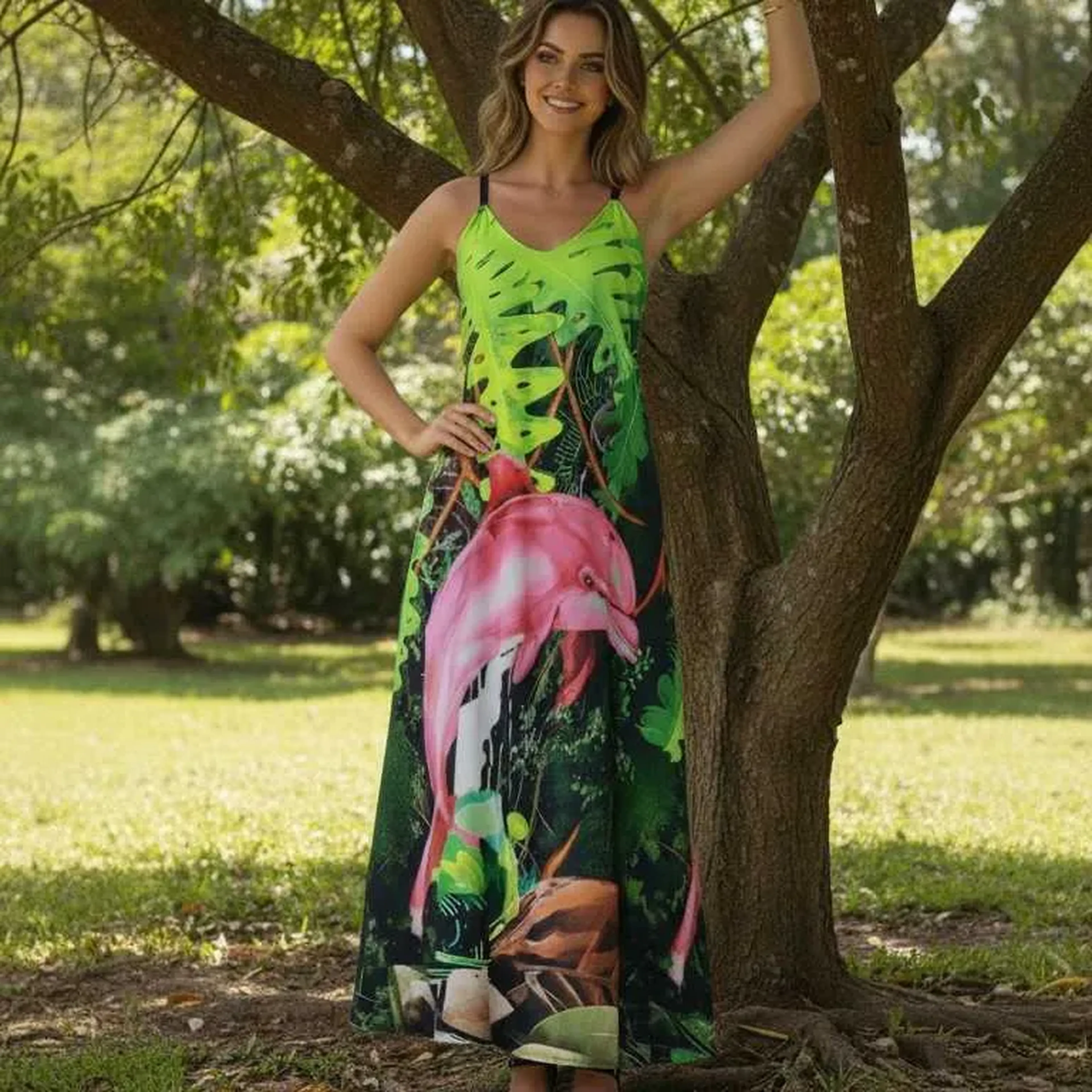 Vestido Boto Rosa imagem