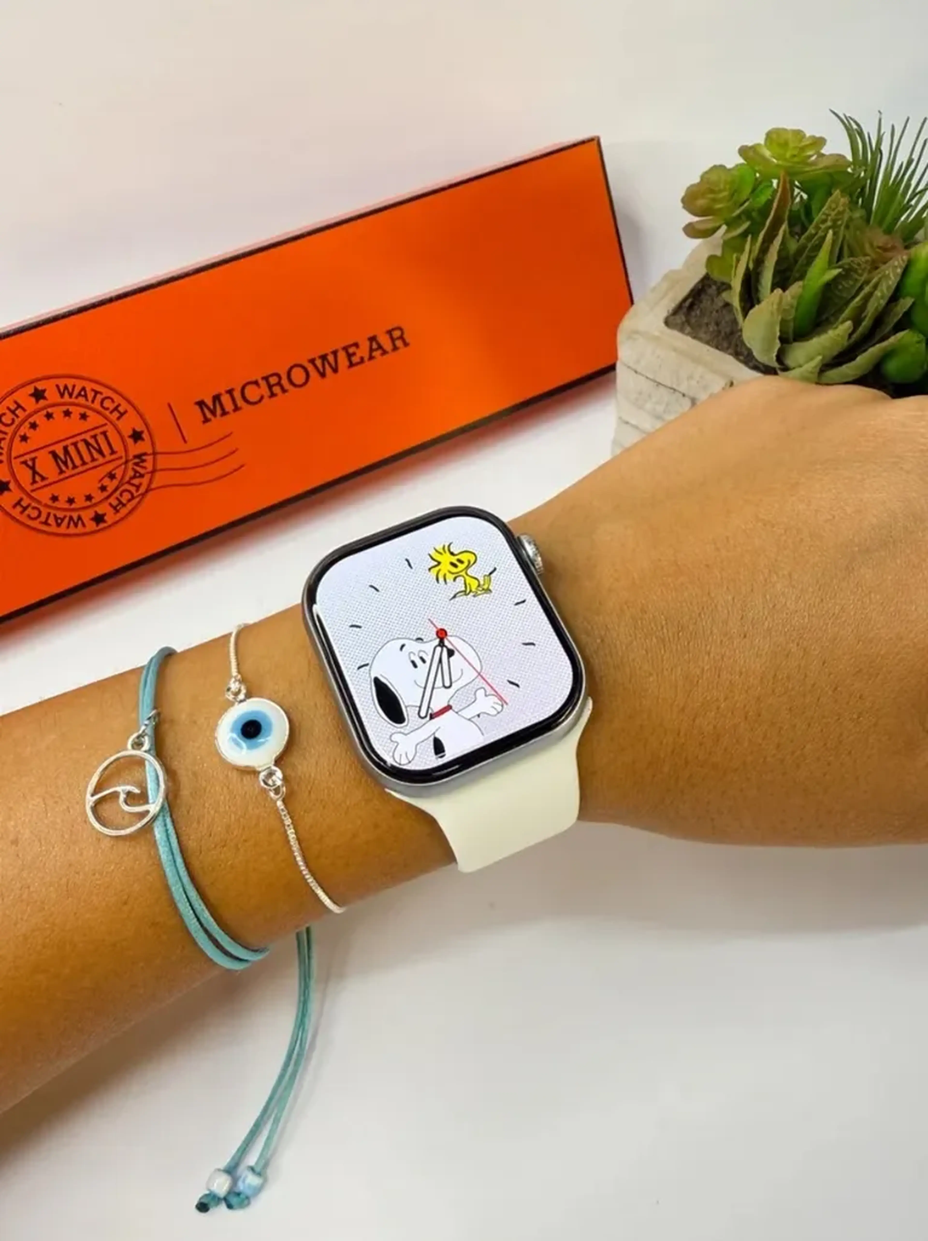 Smartwatch w10 Pro mini Cinza imagem