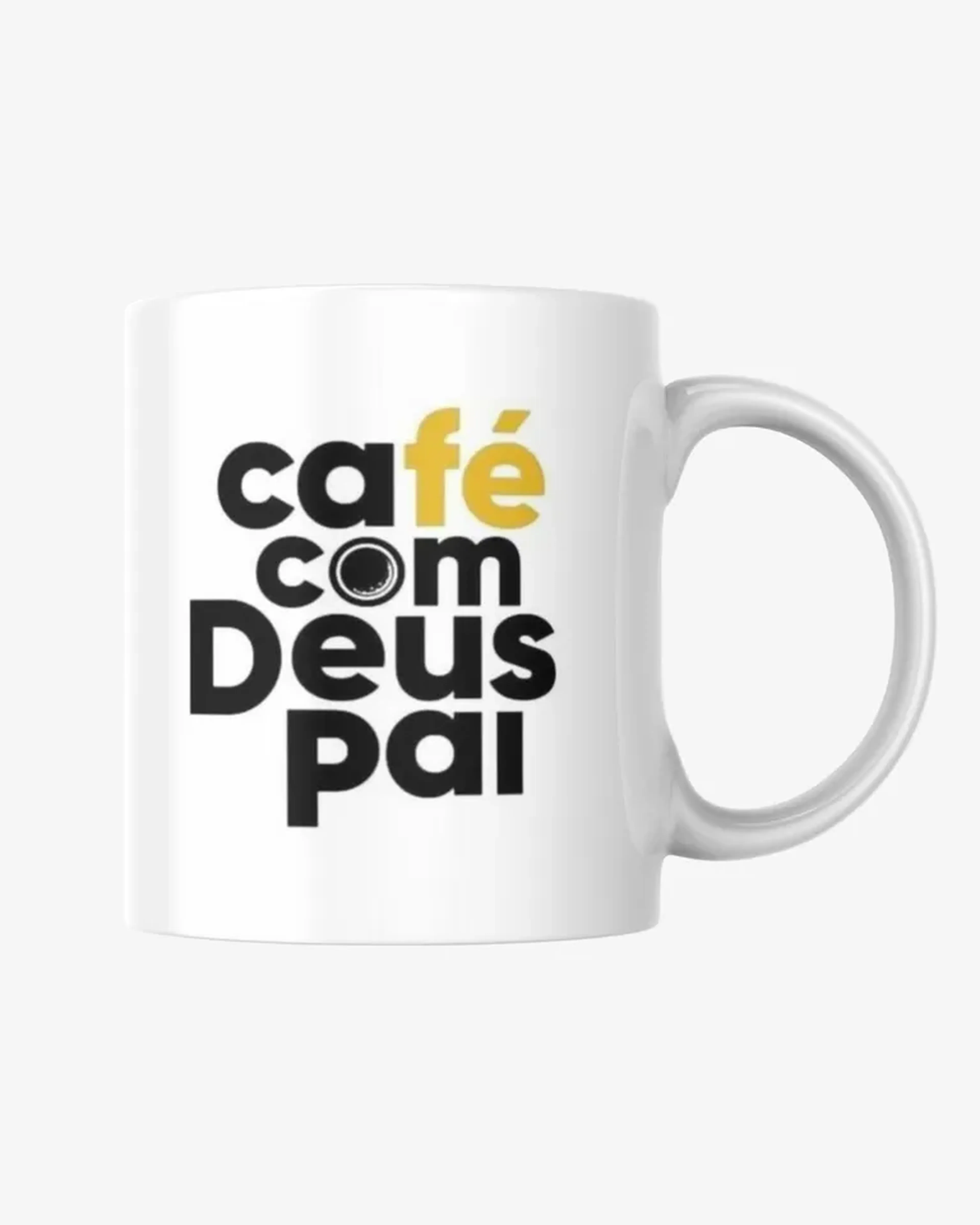 Caneca Café com Deus Pai imagem