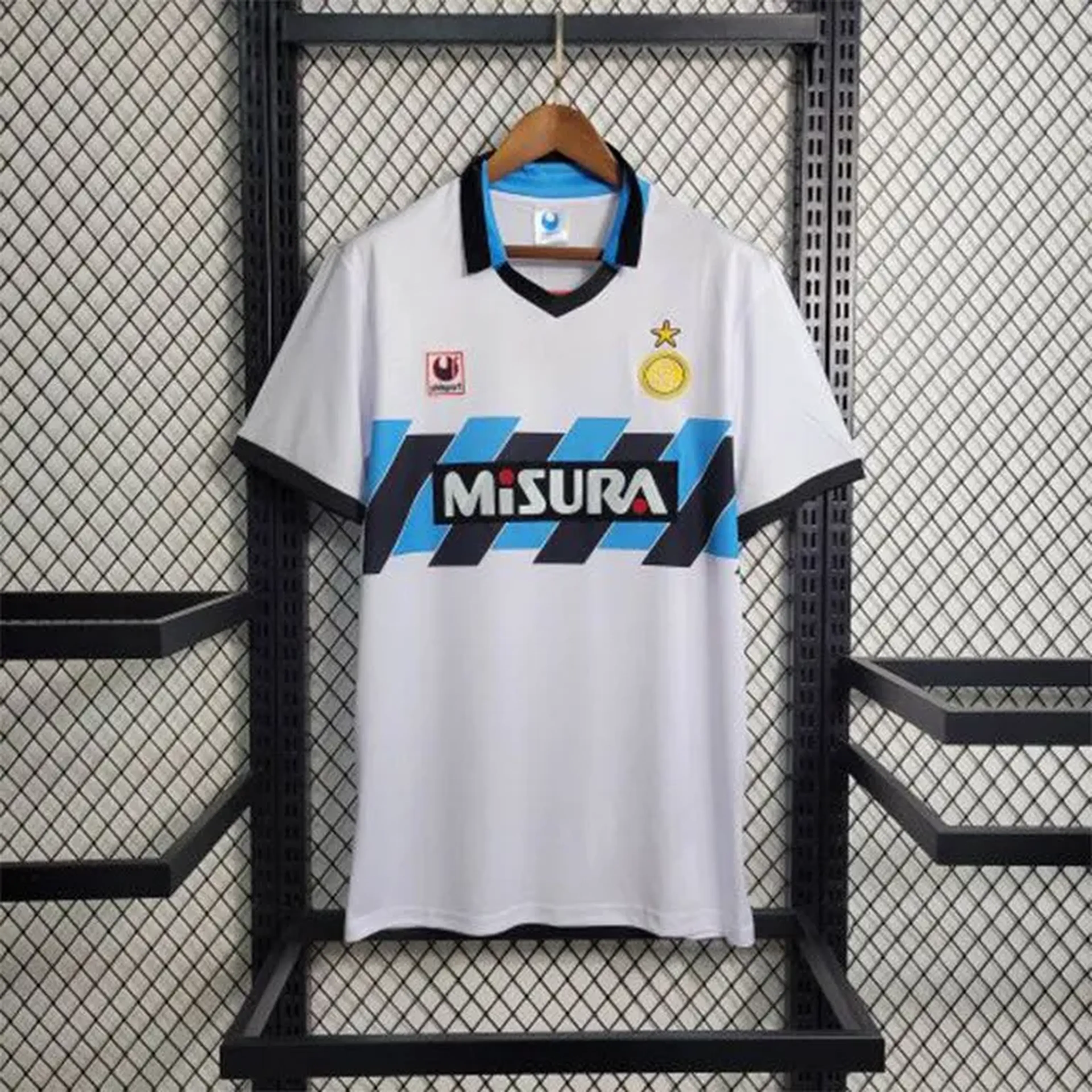 Camiseta Retrô Inter de Milão 90 91 imagem