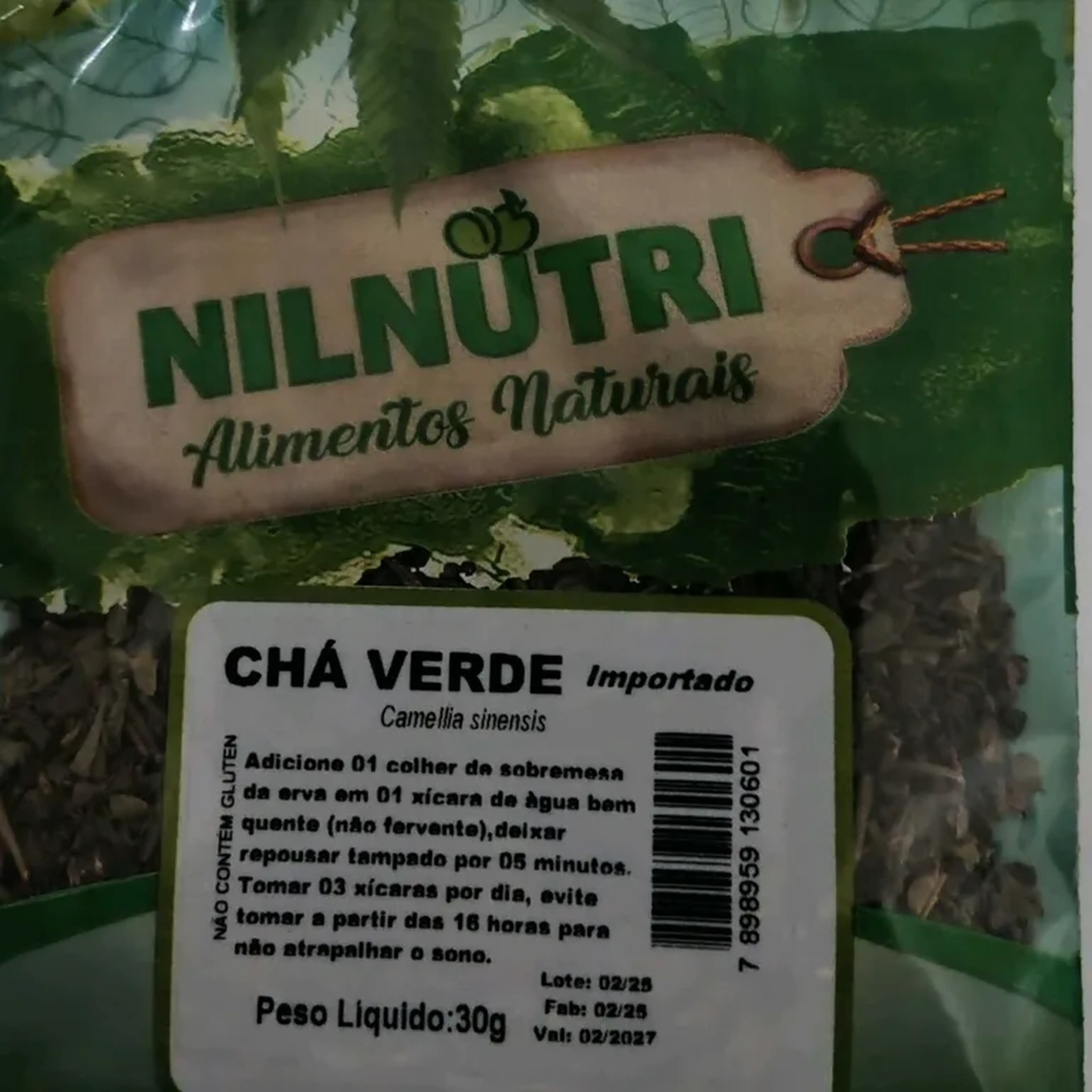 Chá Verde Importado imagem