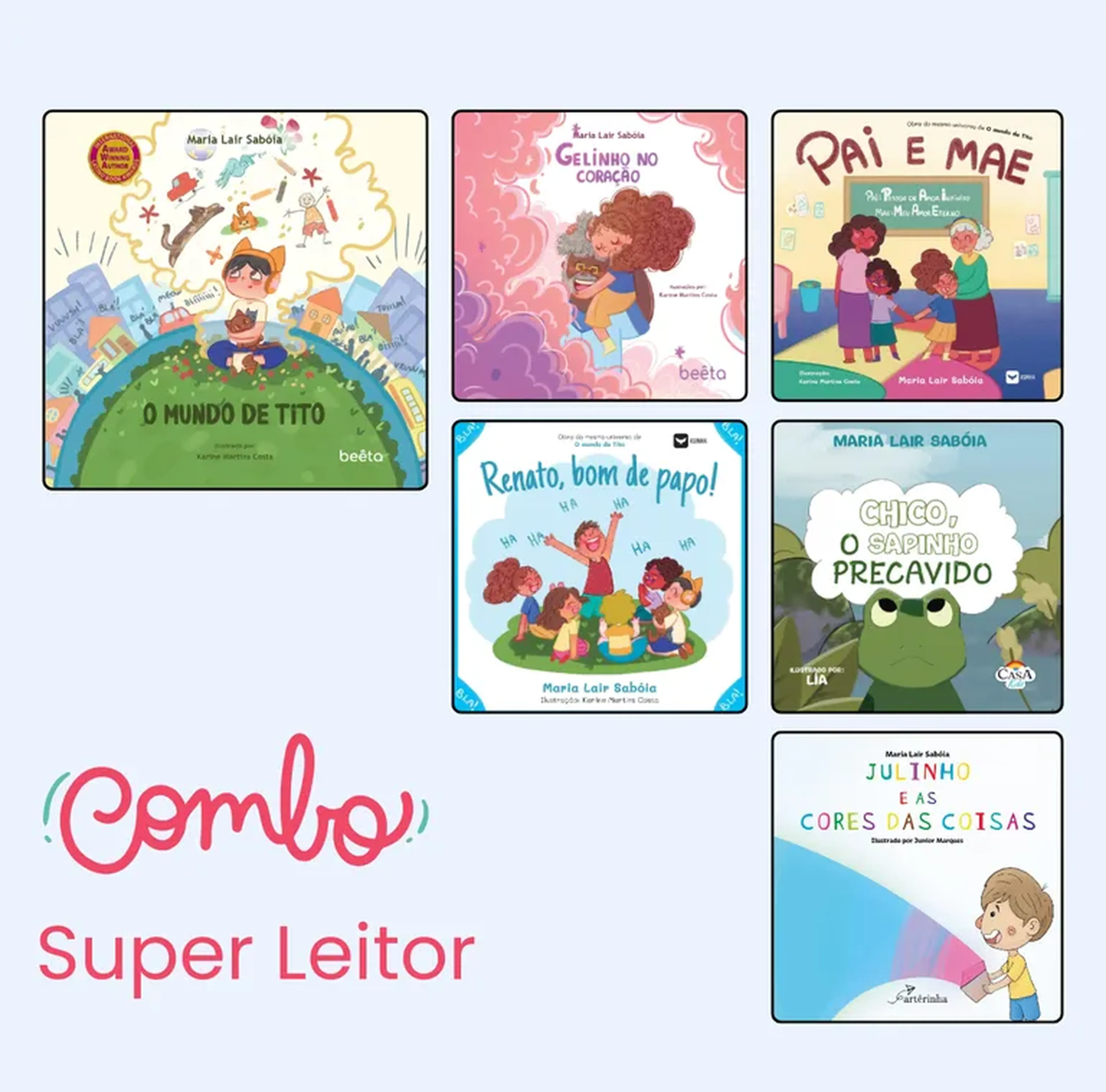 Combo Super Leitor: TODOS OS LIVROS! imagem