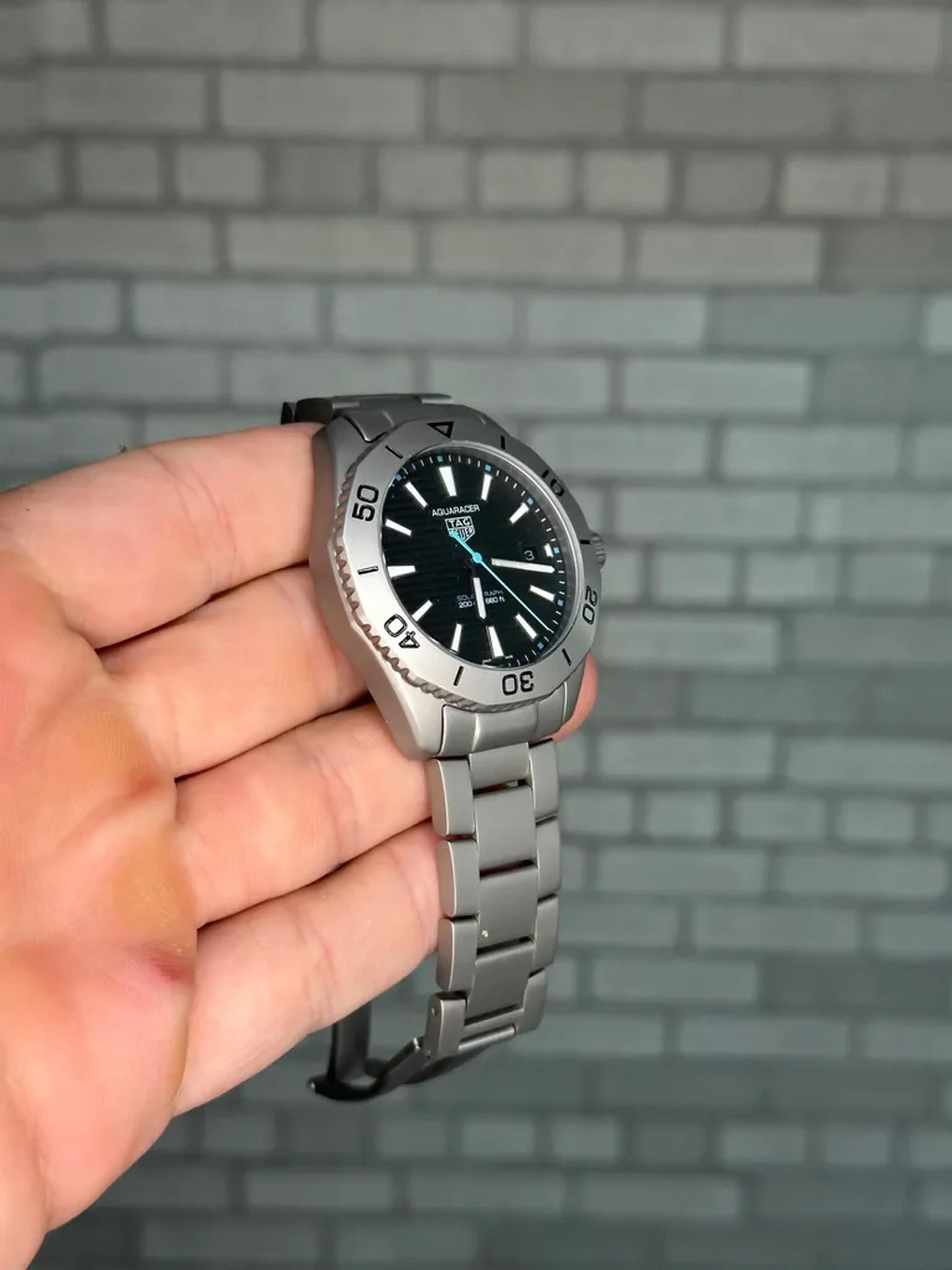 Tag Heuer Aquaracer 40mm Preto imagem