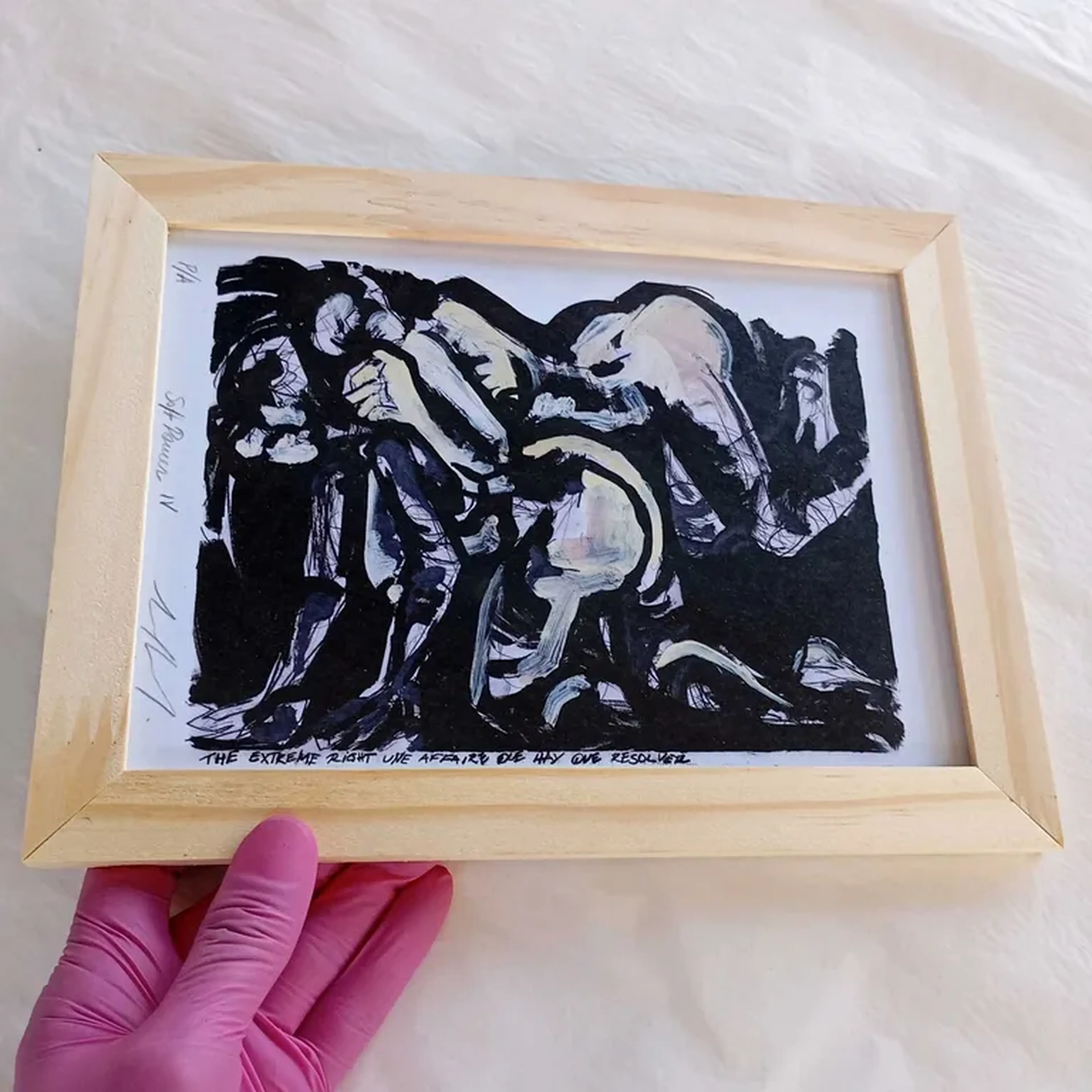 Soft Power IV - 15x21 cm moldura plana imagem