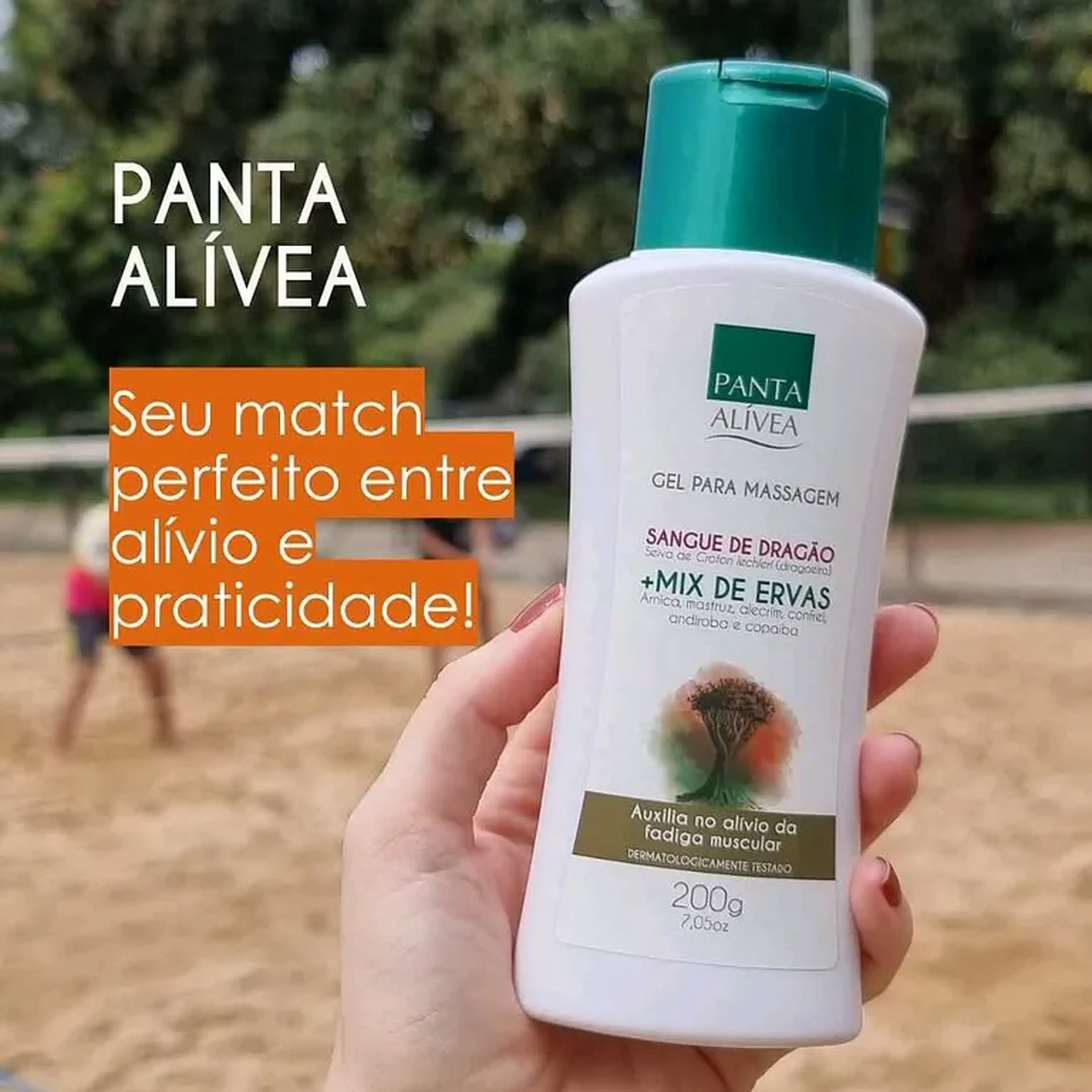 Gel para massagem com Sangue de Dragão e Mix de Ervas imagem
