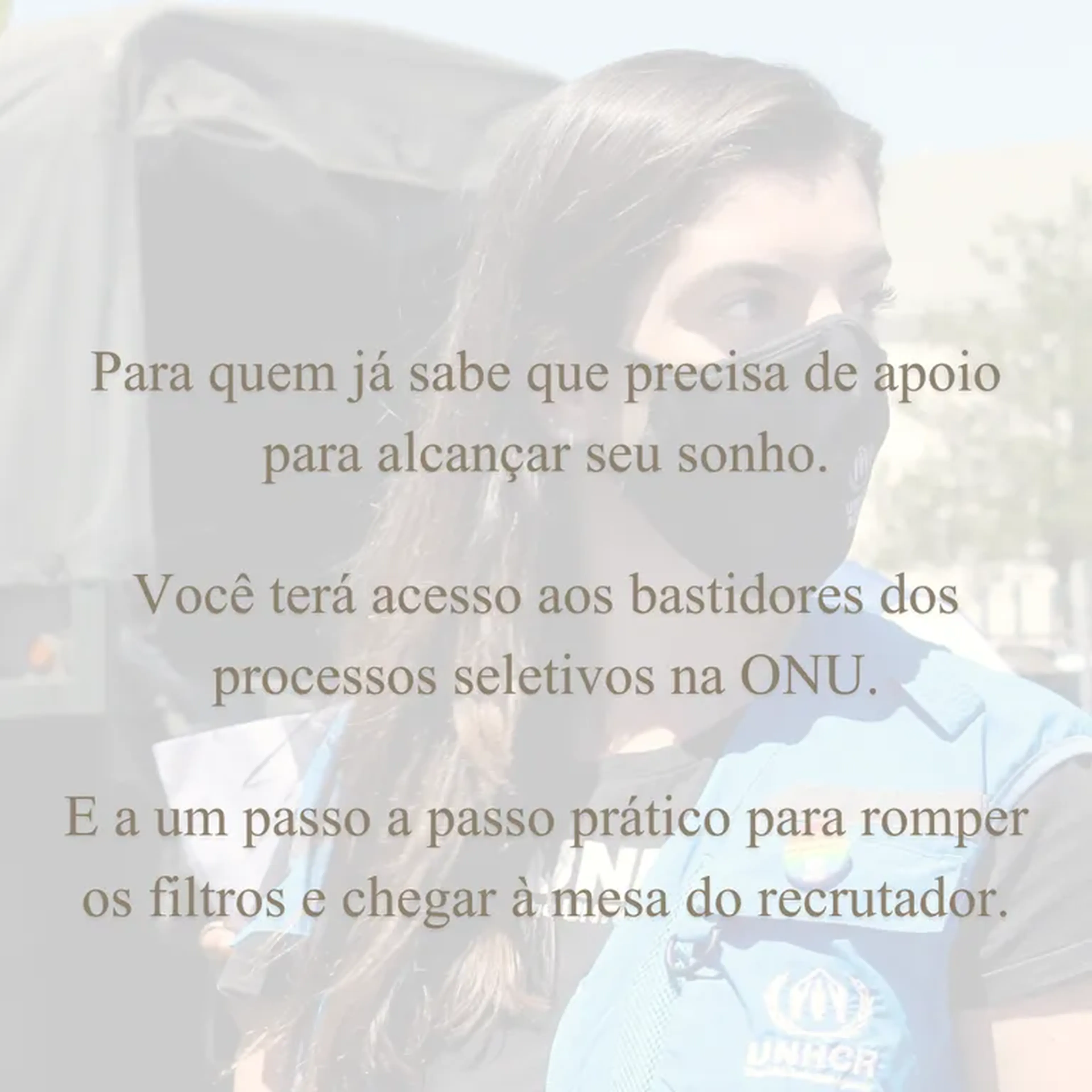 Mentoria Carreira Humanitária Individual imagem
