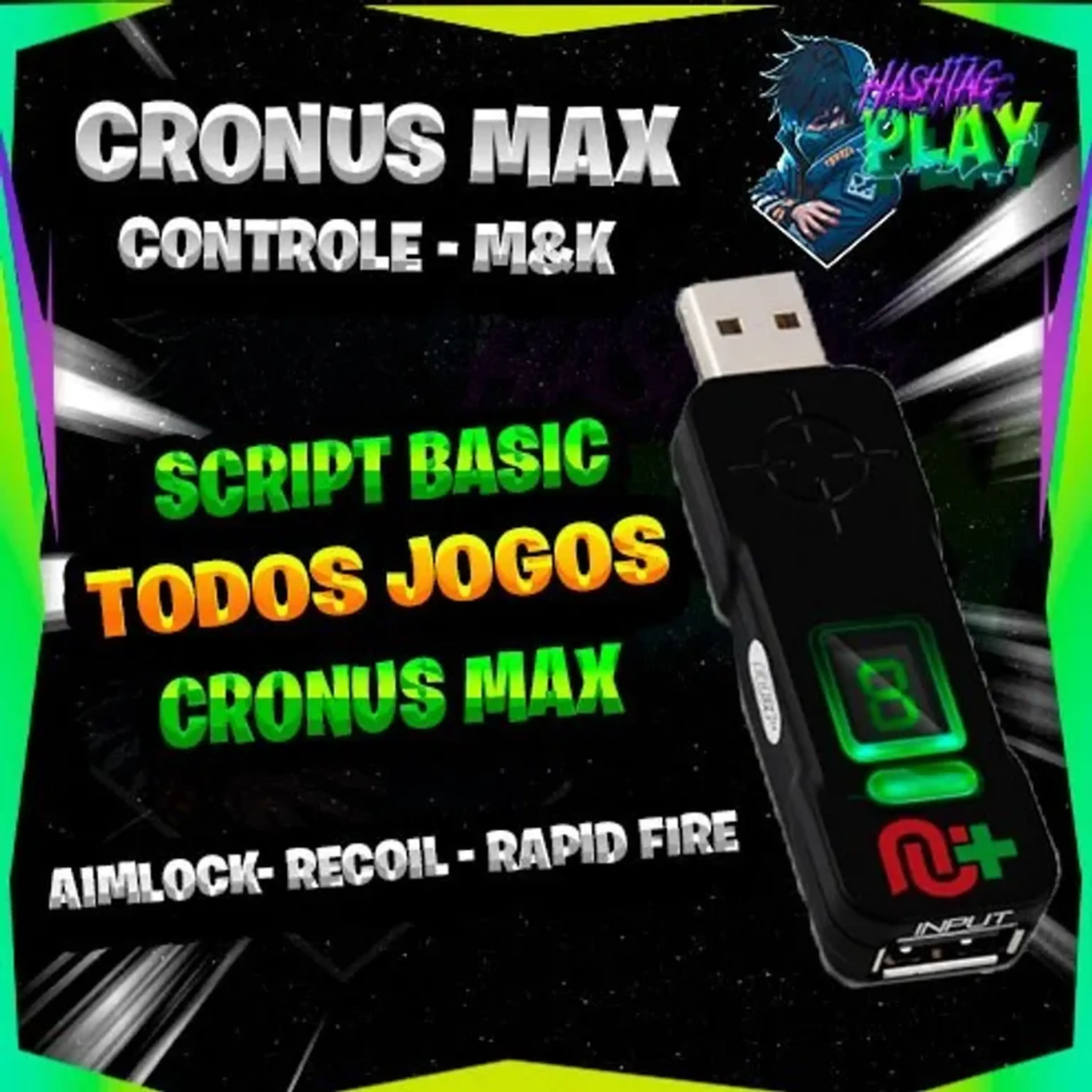SCRIPTS BÁSICOS PARA CRONUS MAX imagem